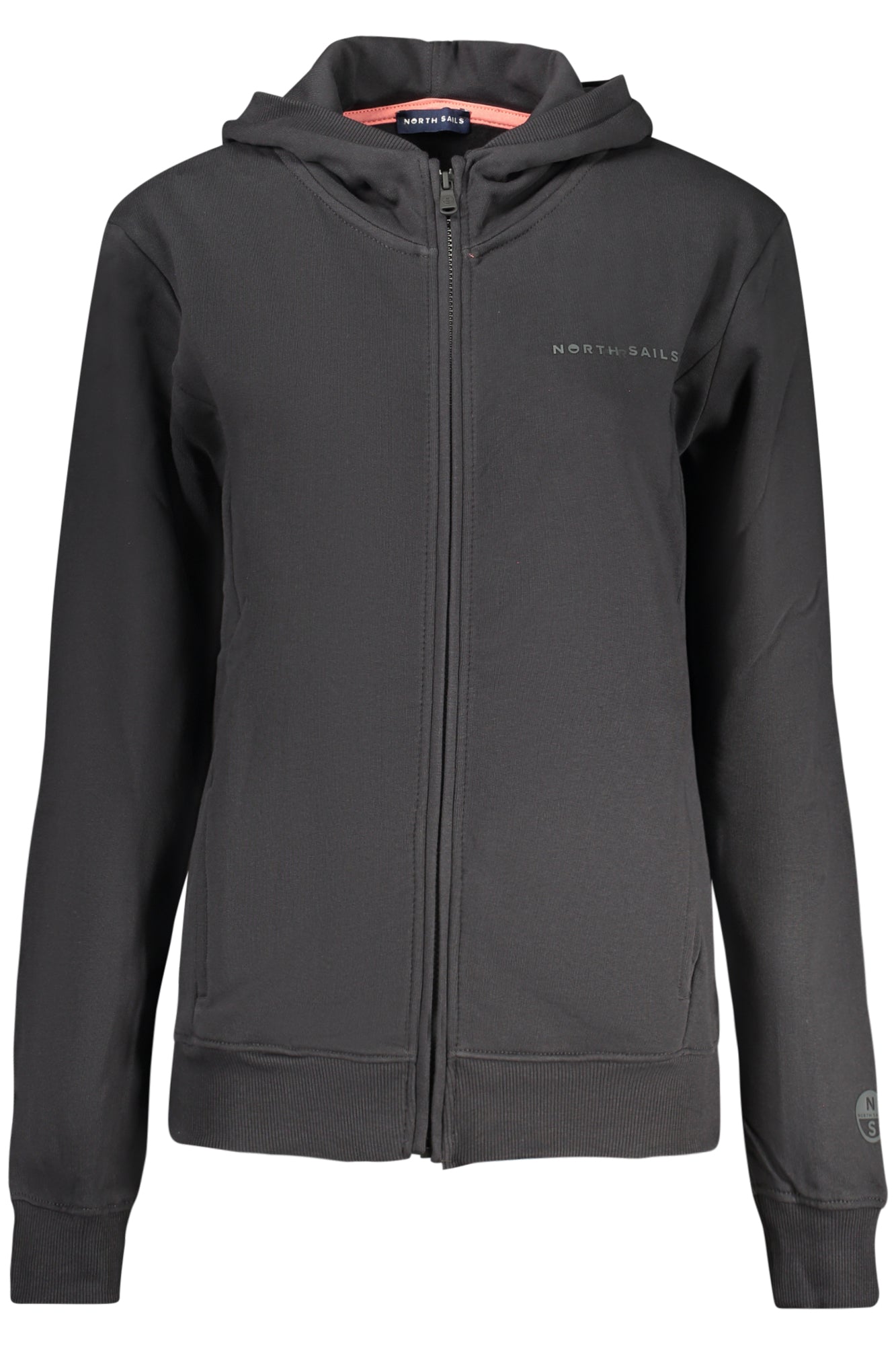 SUDADERA CON CREMALLERA NORTH SAILS PARA MUJER NEGRA 
