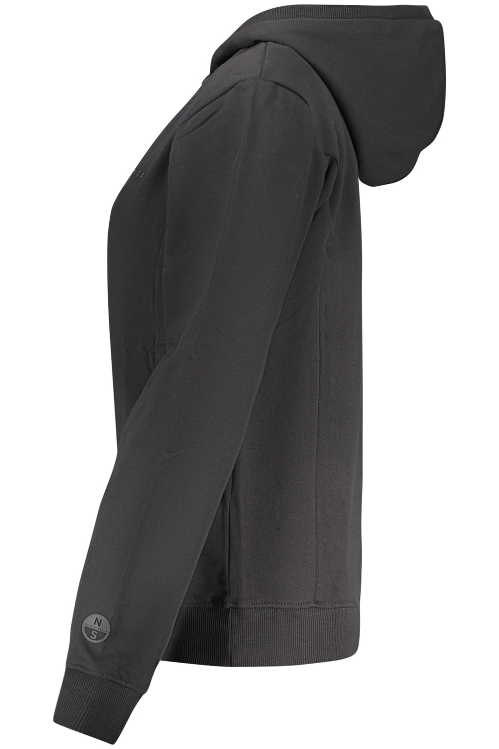 SUDADERA CON CREMALLERA NORTH SAILS PARA MUJER NEGRA 