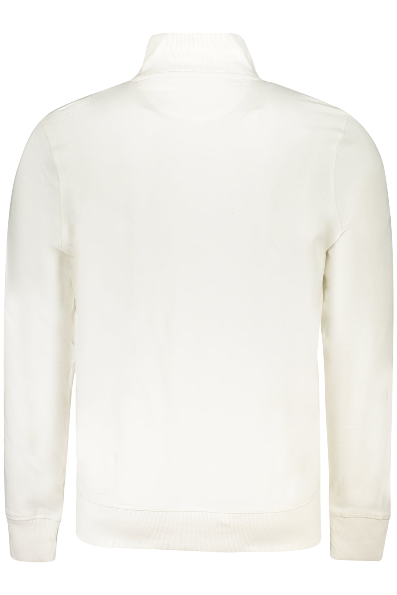 NORTH SAILS MEN'S WHITE ZIP-UP SWEATSHIRT 