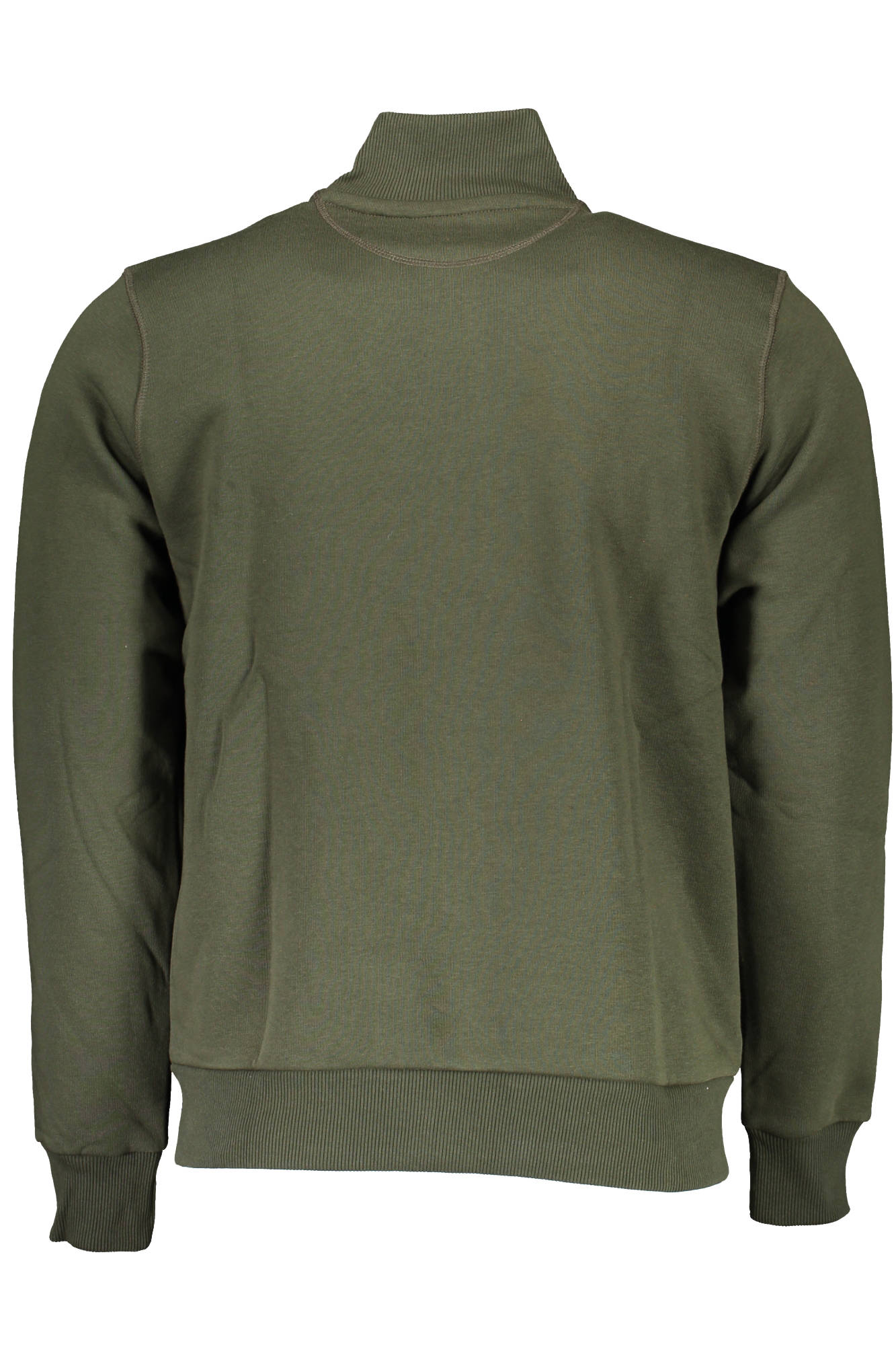 NORTH SAILS MEN'S GREEN ZIP-UP SWEATSHIRT 