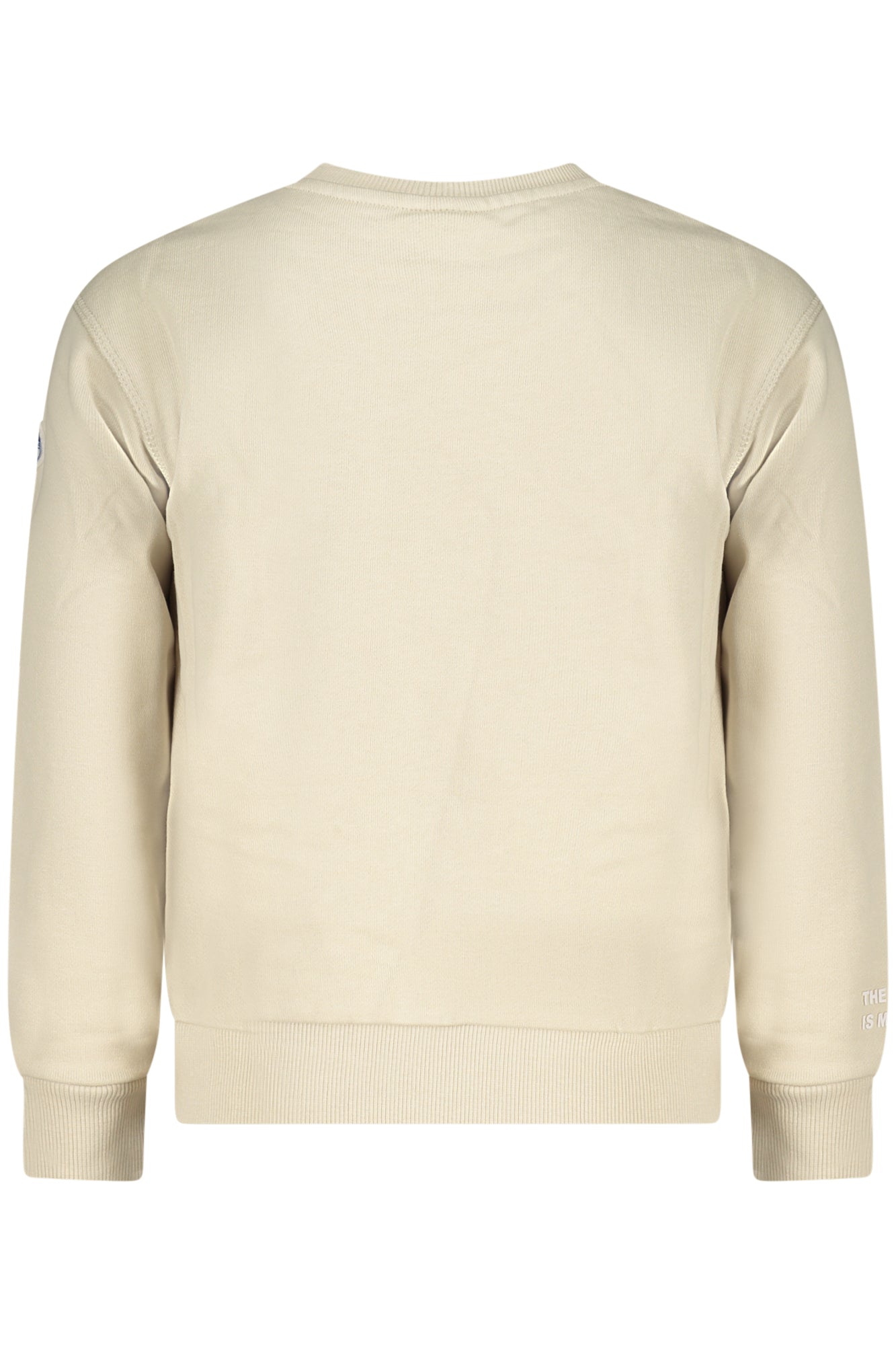 SUDADERA CON CREMALLERA PARA NIÑOS NORTH SAILS, BEIGE 