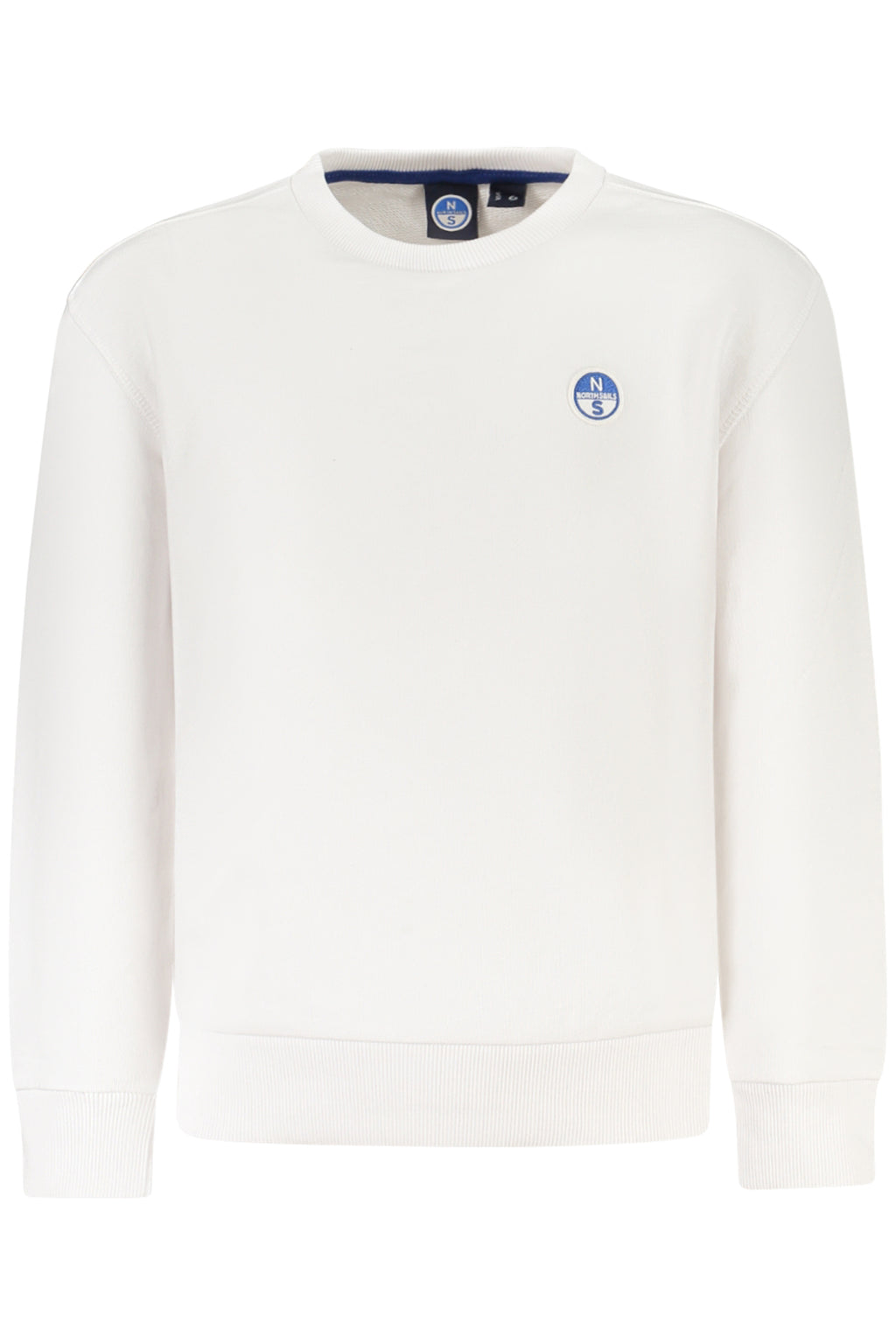 SUDADERA CON CREMALLERA PARA NIÑOS NORTH SAILS, BLANCA 
