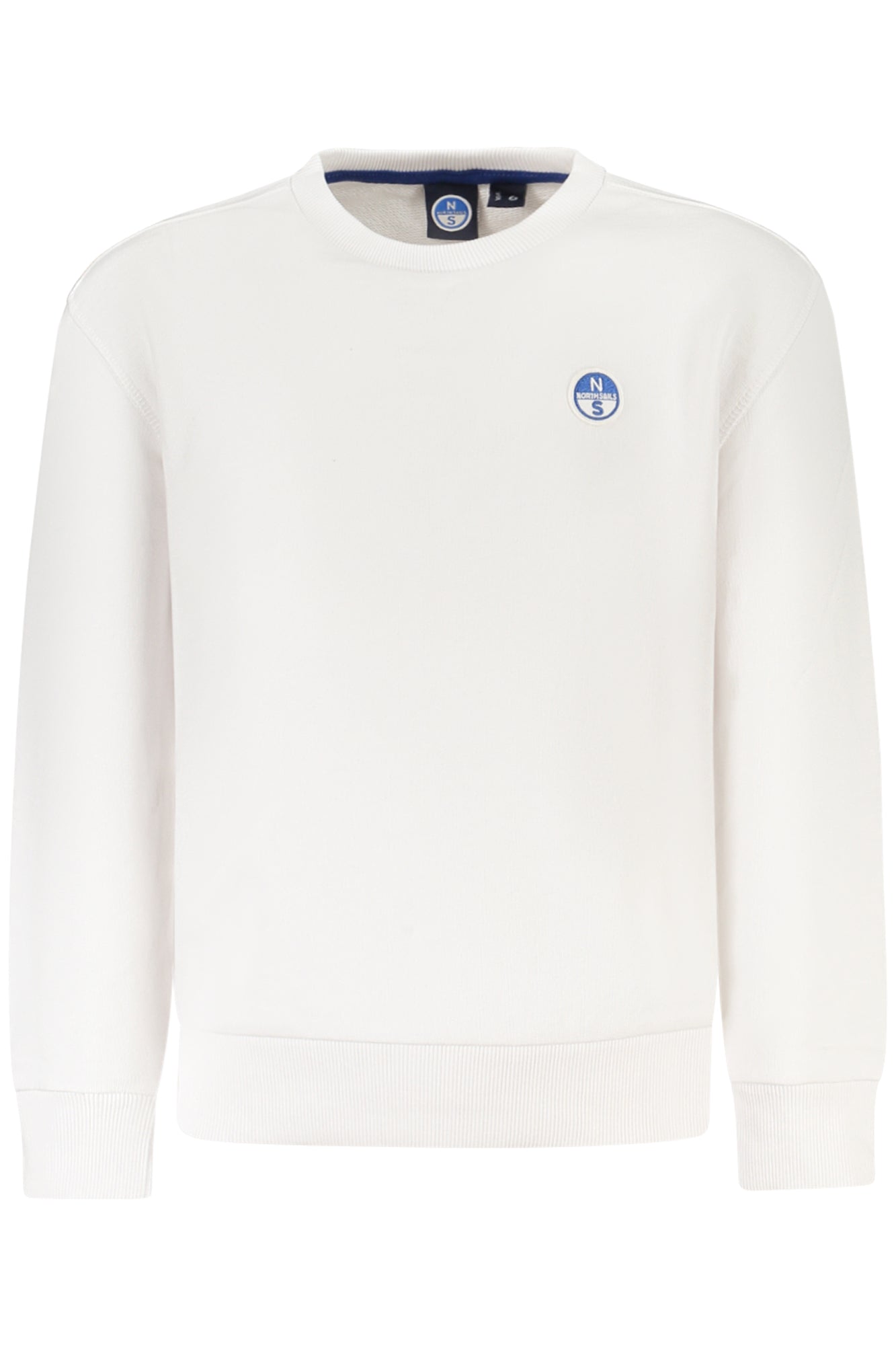 NORTH SAILS CHILDREN'S ZIP-UP SWEATSHIRT, WHITE 