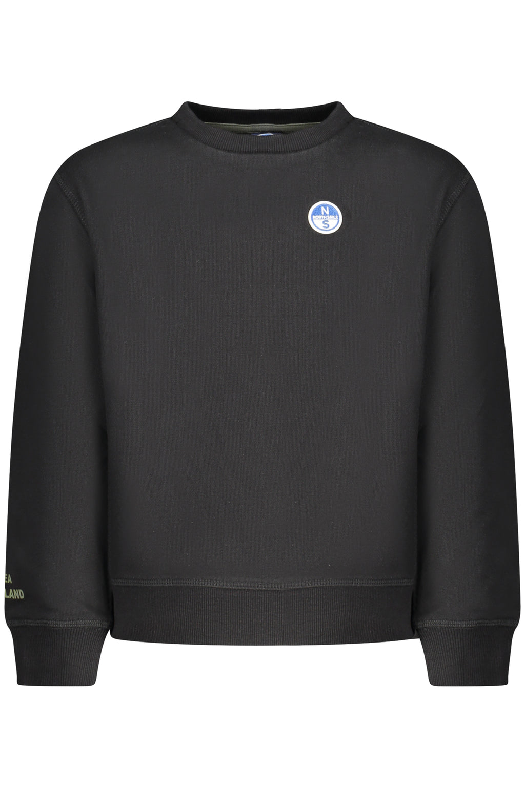 NORTH SAILS CHILDREN'S BLACK ZIP-UP SWEATSHIRT 