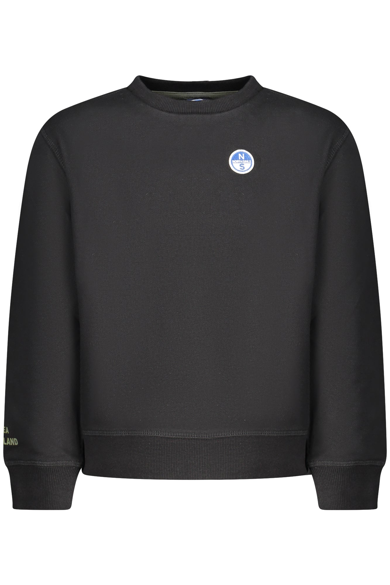 NORTH SAILS CHILDREN'S BLACK ZIP-UP SWEATSHIRT 