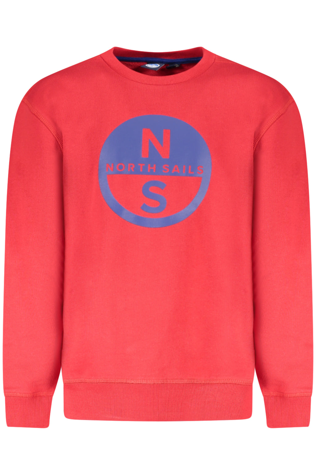 NORTH SAILS CHILDREN'S RED ZIP-UP SWEATSHIRT 