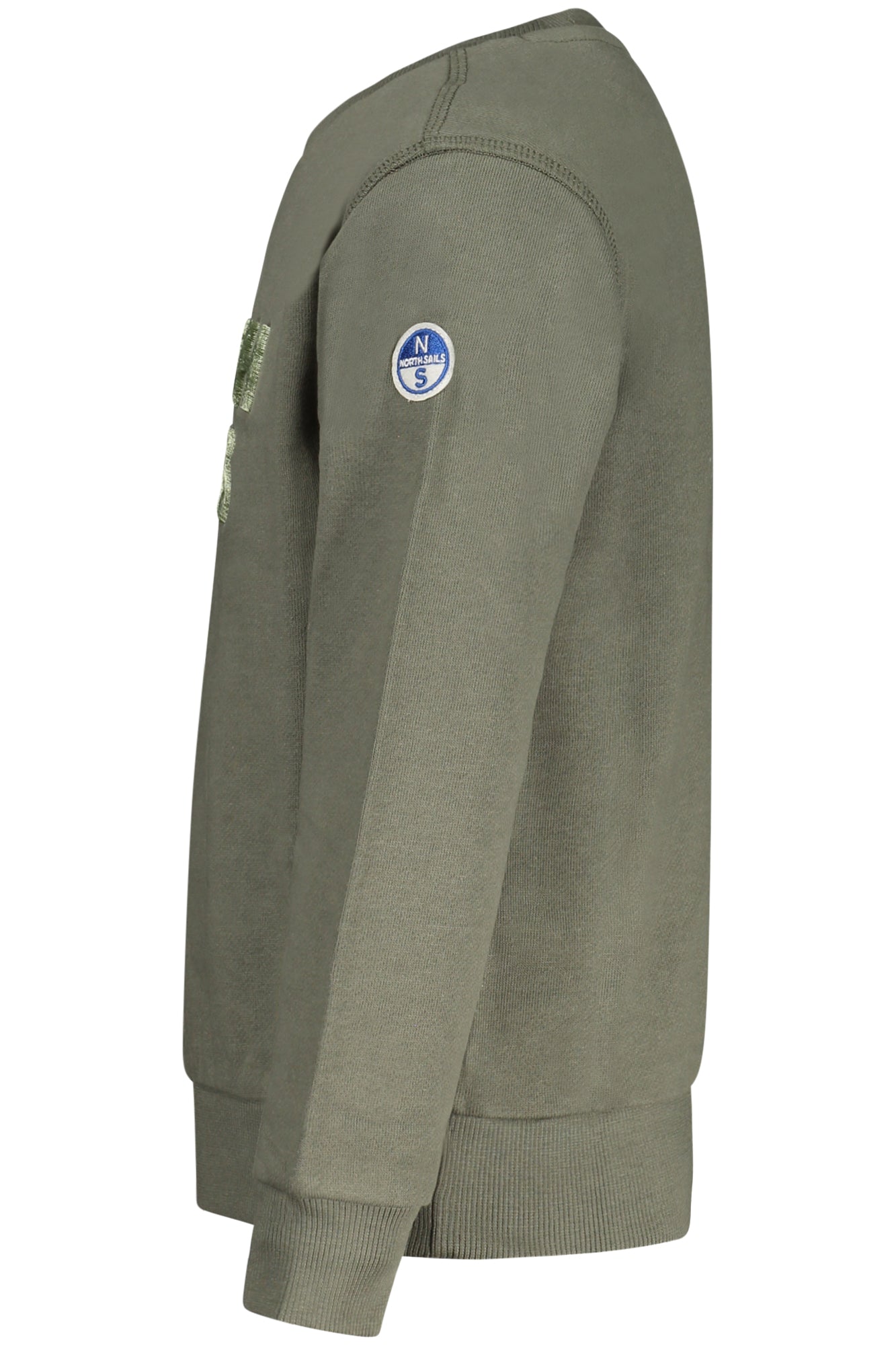 SUDADERA CON CREMALLERA PARA NIÑOS NORTH SAILS, VERDE 