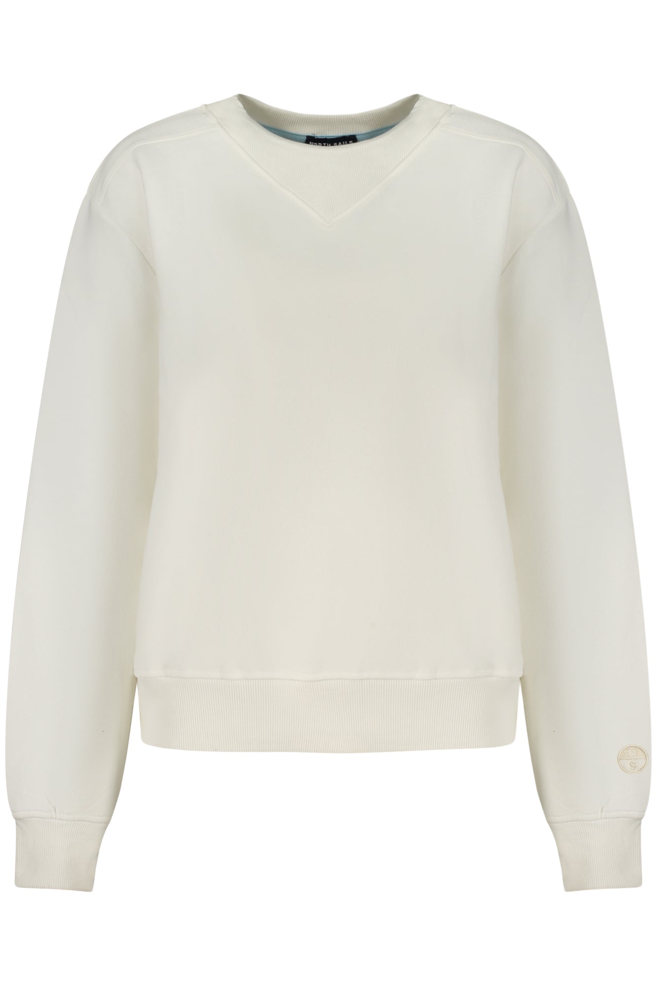 NORTH SAILS WOMEN'S ZIP-UP SWEATSHIRT WHITE 
