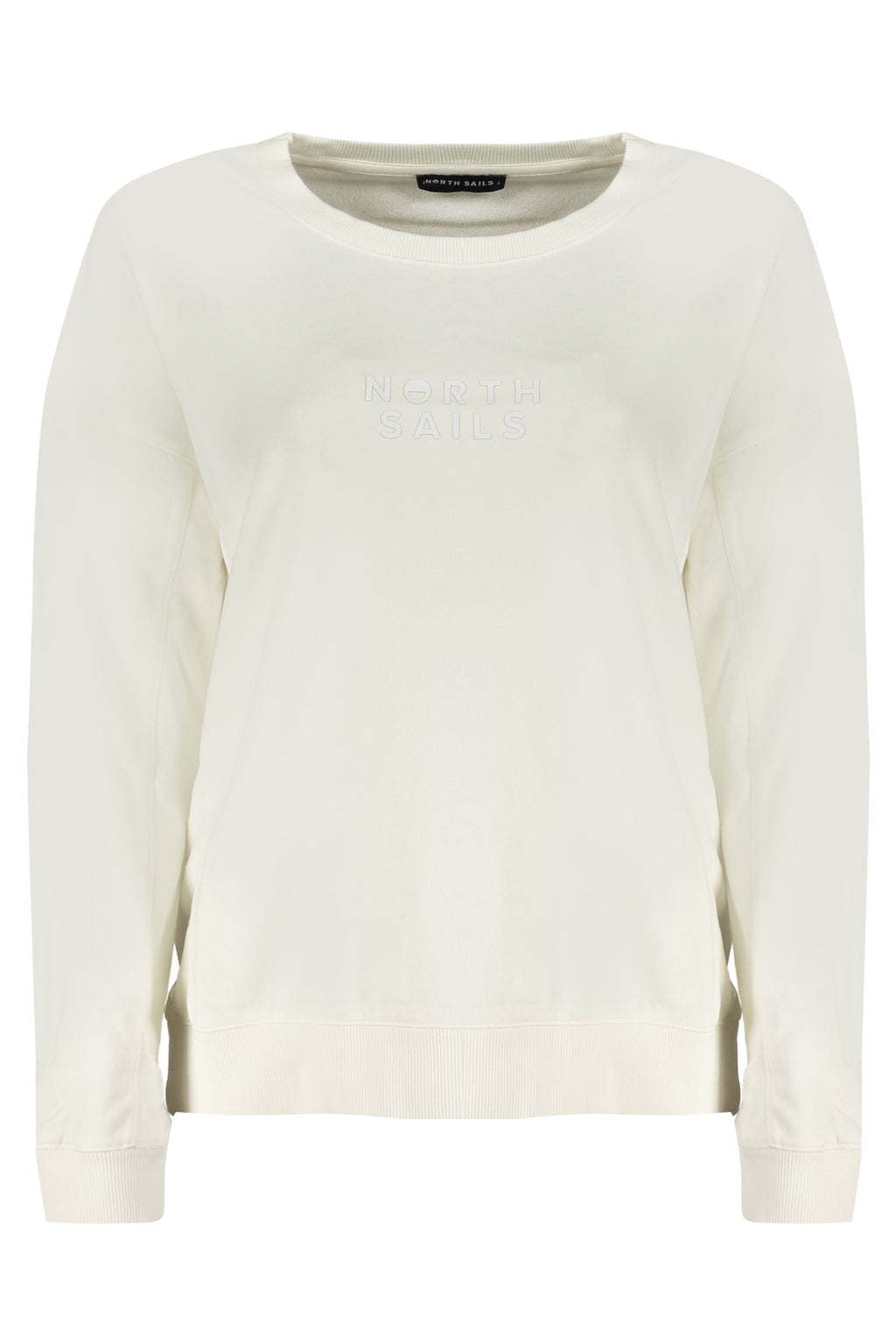 NORTH SAILS WOMEN'S ZIP-UP SWEATSHIRT WHITE 