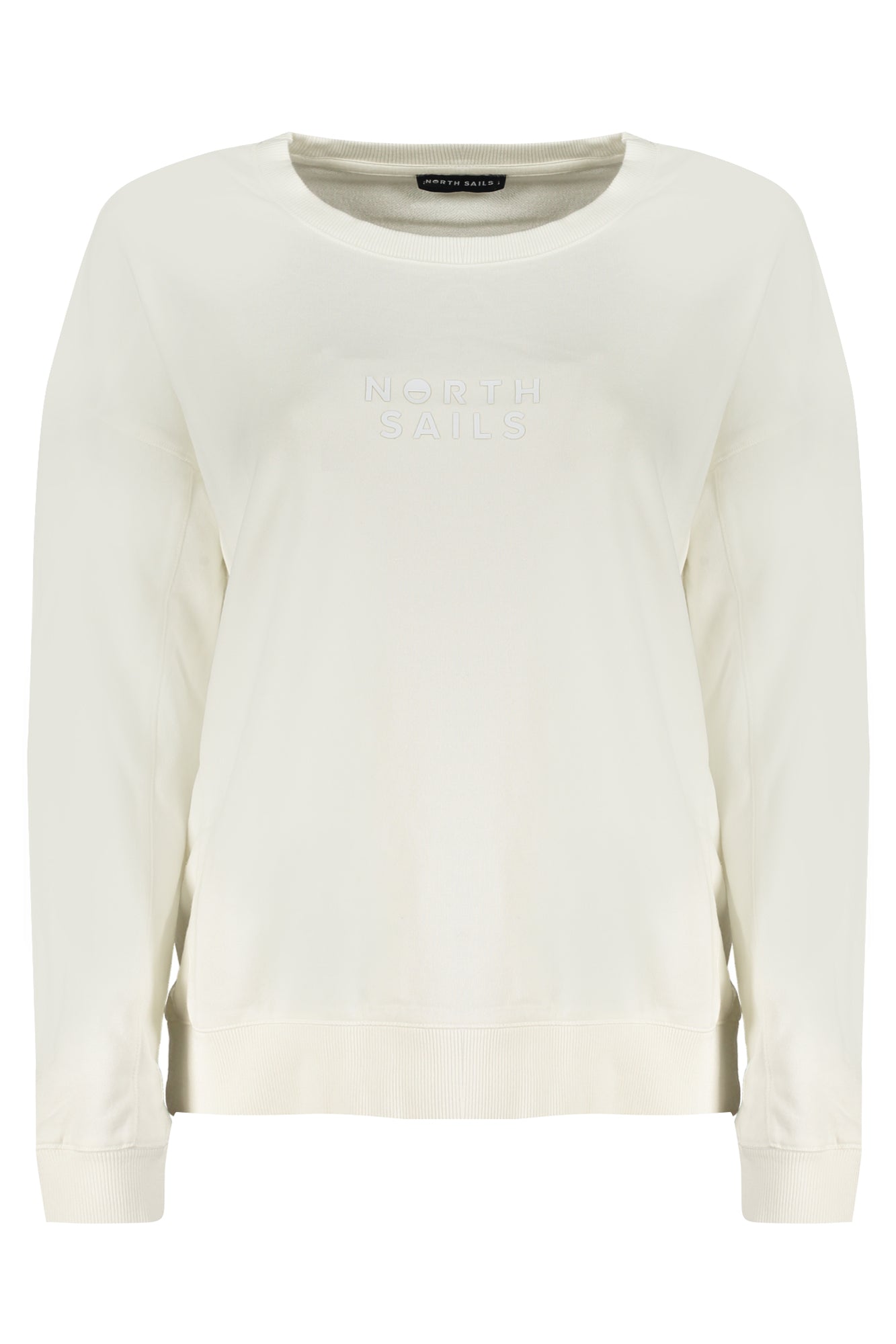 NORTH SAILS WOMEN'S ZIP-UP SWEATSHIRT WHITE 