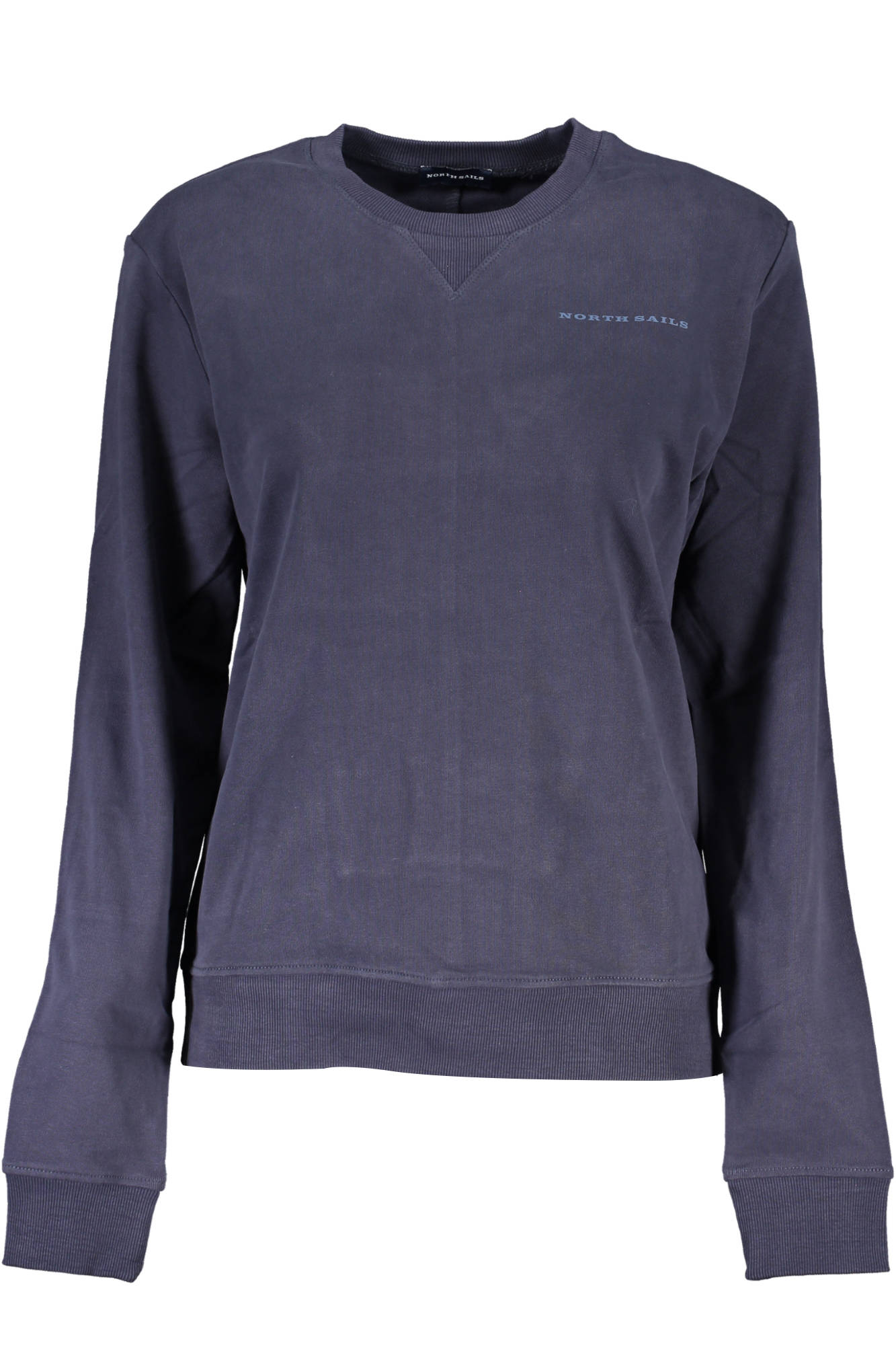 NORTH SAILS WOMEN'S BLUE ZIP-UP SWEATSHIRT 