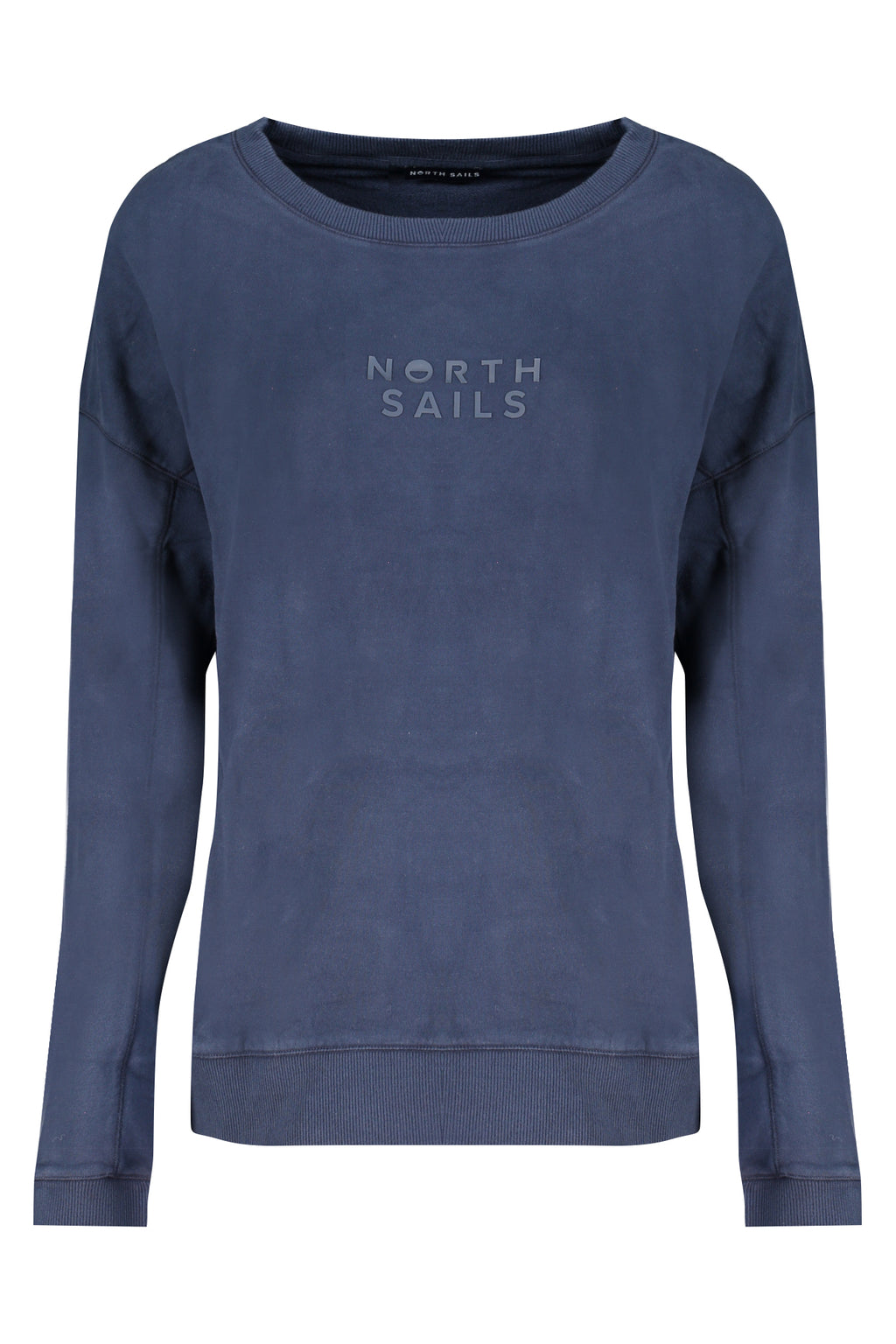 NORTH SAILS WOMEN'S BLUE ZIP-UP SWEATSHIRT 