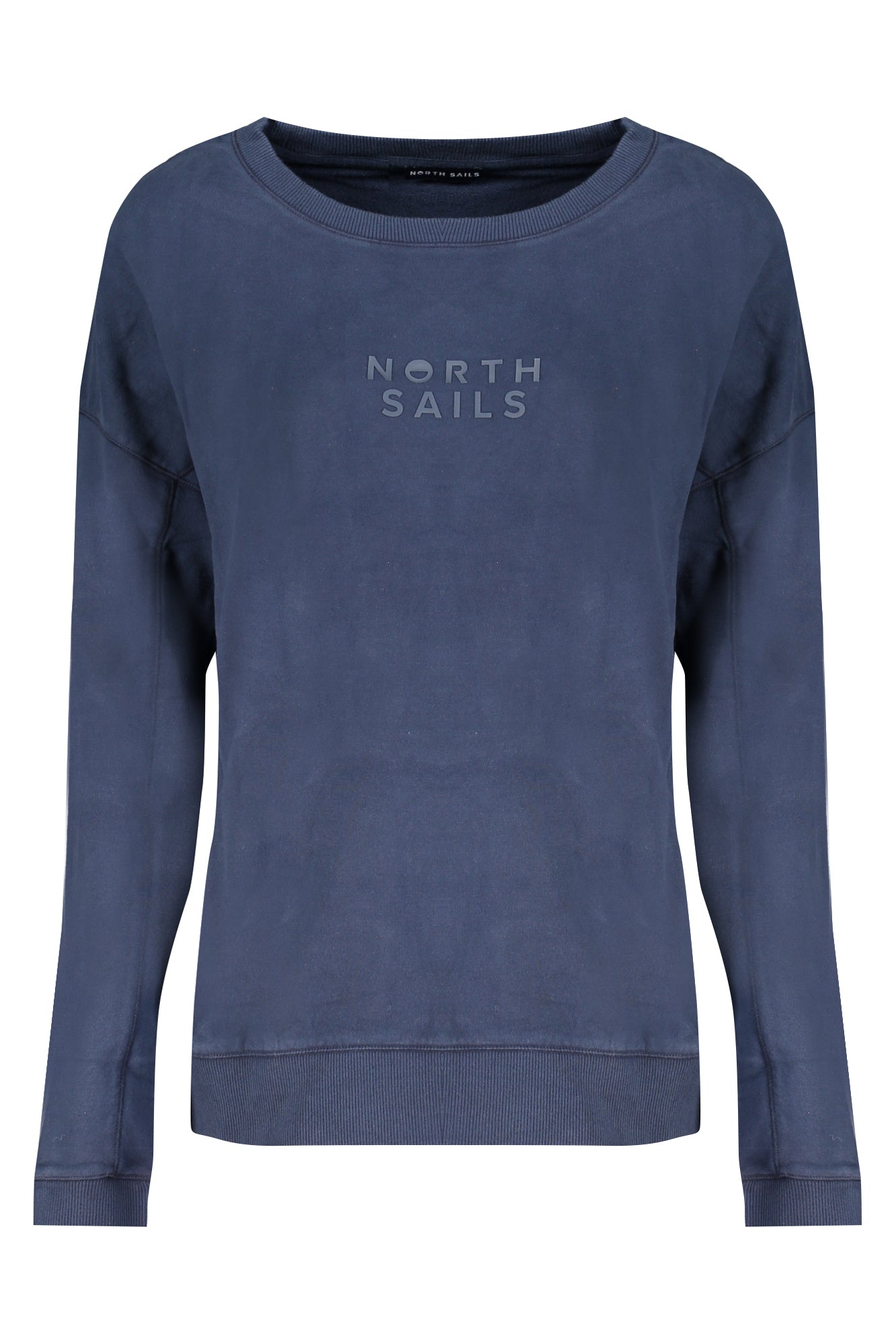 NORTH SAILS WOMEN'S BLUE ZIP-UP SWEATSHIRT 