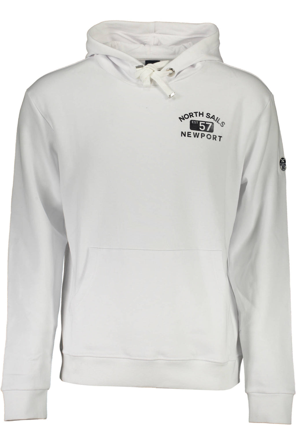 NORTH SAILS MEN'S ZIP-UP SWEATSHIRT WHITE 