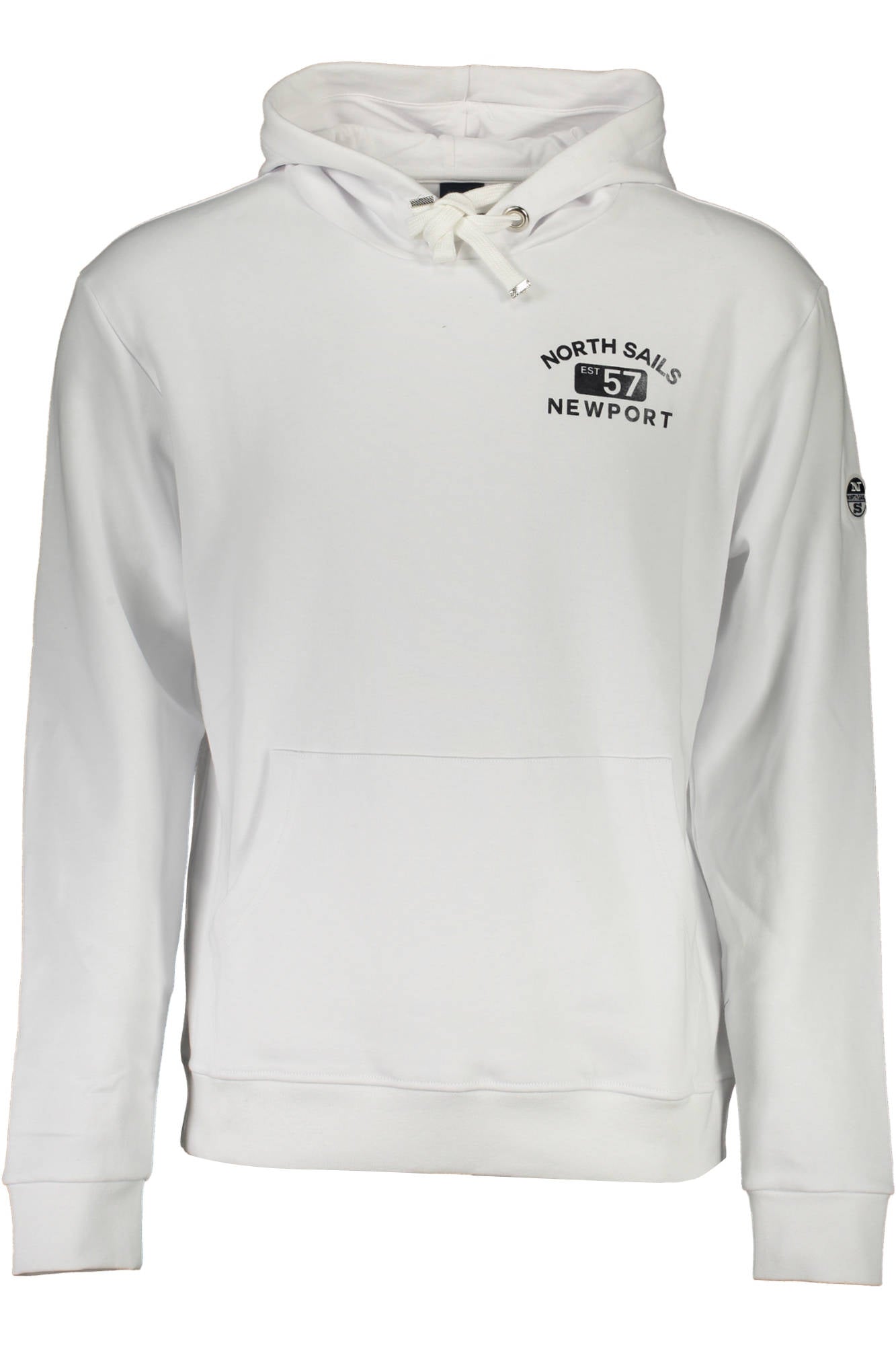 NORTH SAILS MEN'S ZIP-UP SWEATSHIRT WHITE 