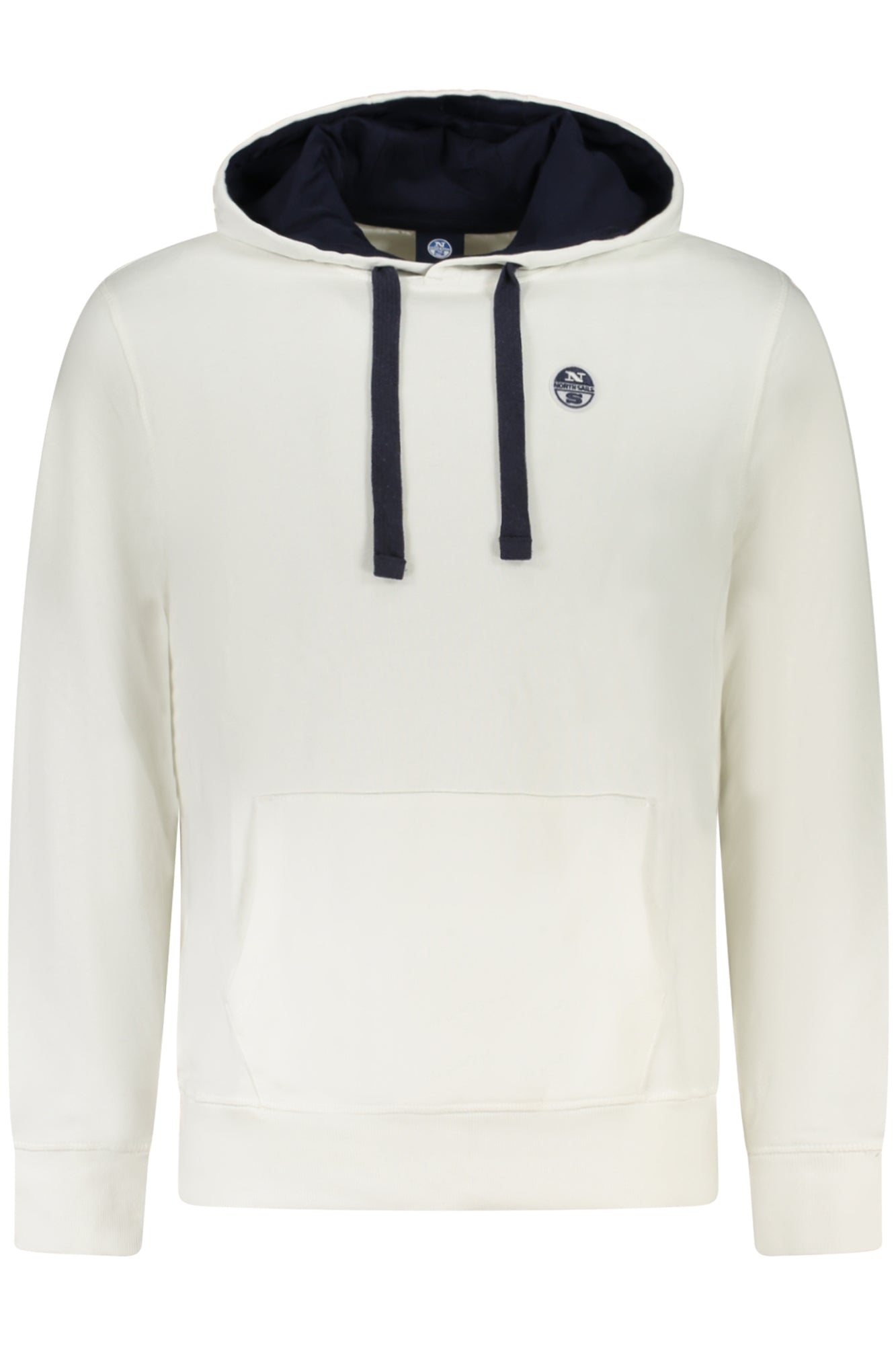 NORTH SAILS MEN'S ZIP-UP SWEATSHIRT WHITE 