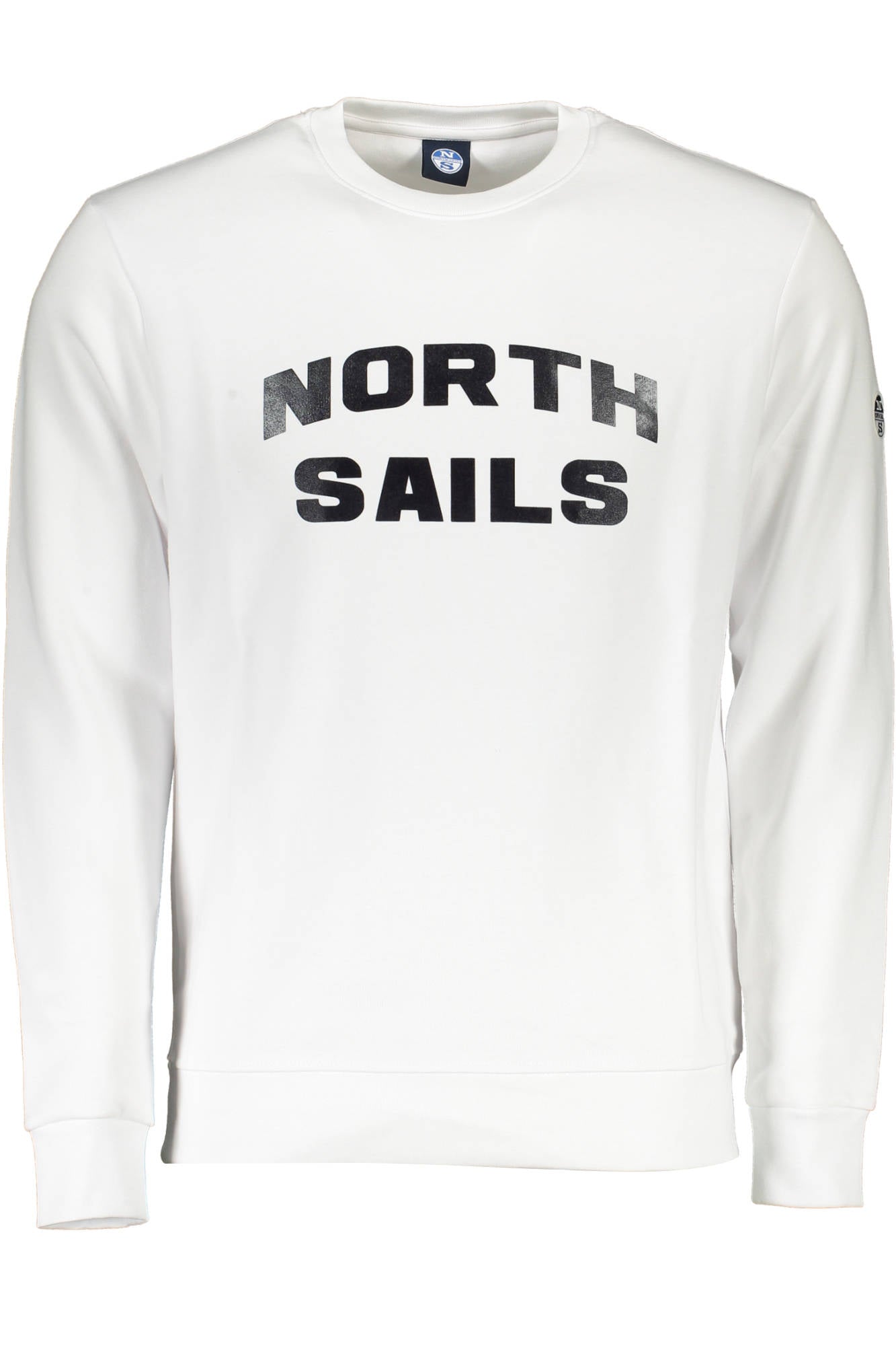 NORTH SAILS FELPA SENZA ZIP UOMO BIANCO