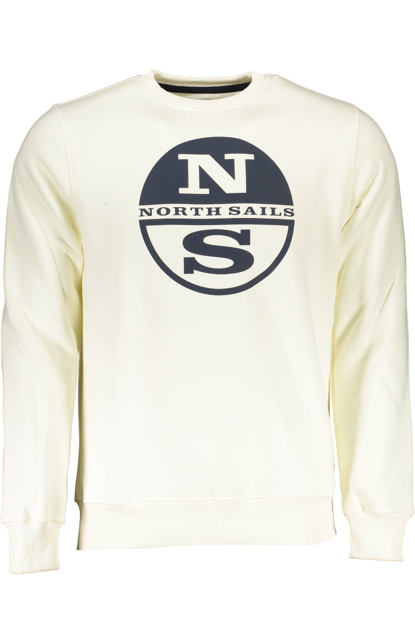 NORTH SAILS MEN'S ZIP-UP SWEATSHIRT WHITE 
