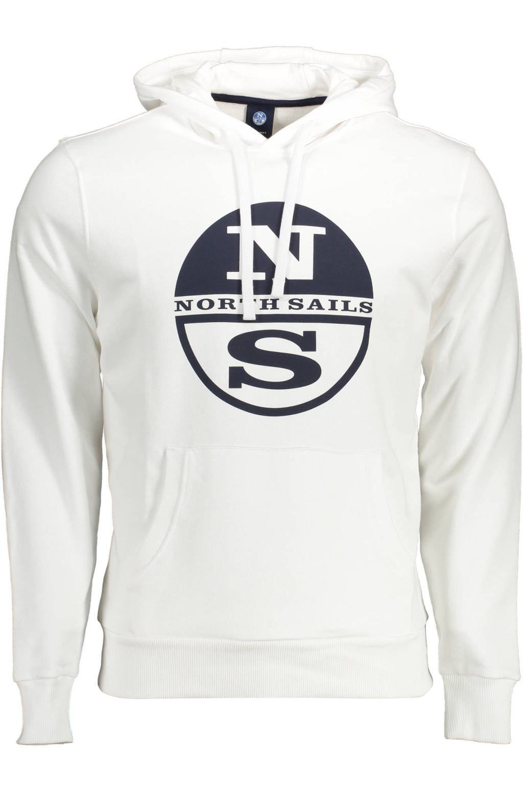 NORTH SAILS MEN'S ZIP-UP SWEATSHIRT WHITE 