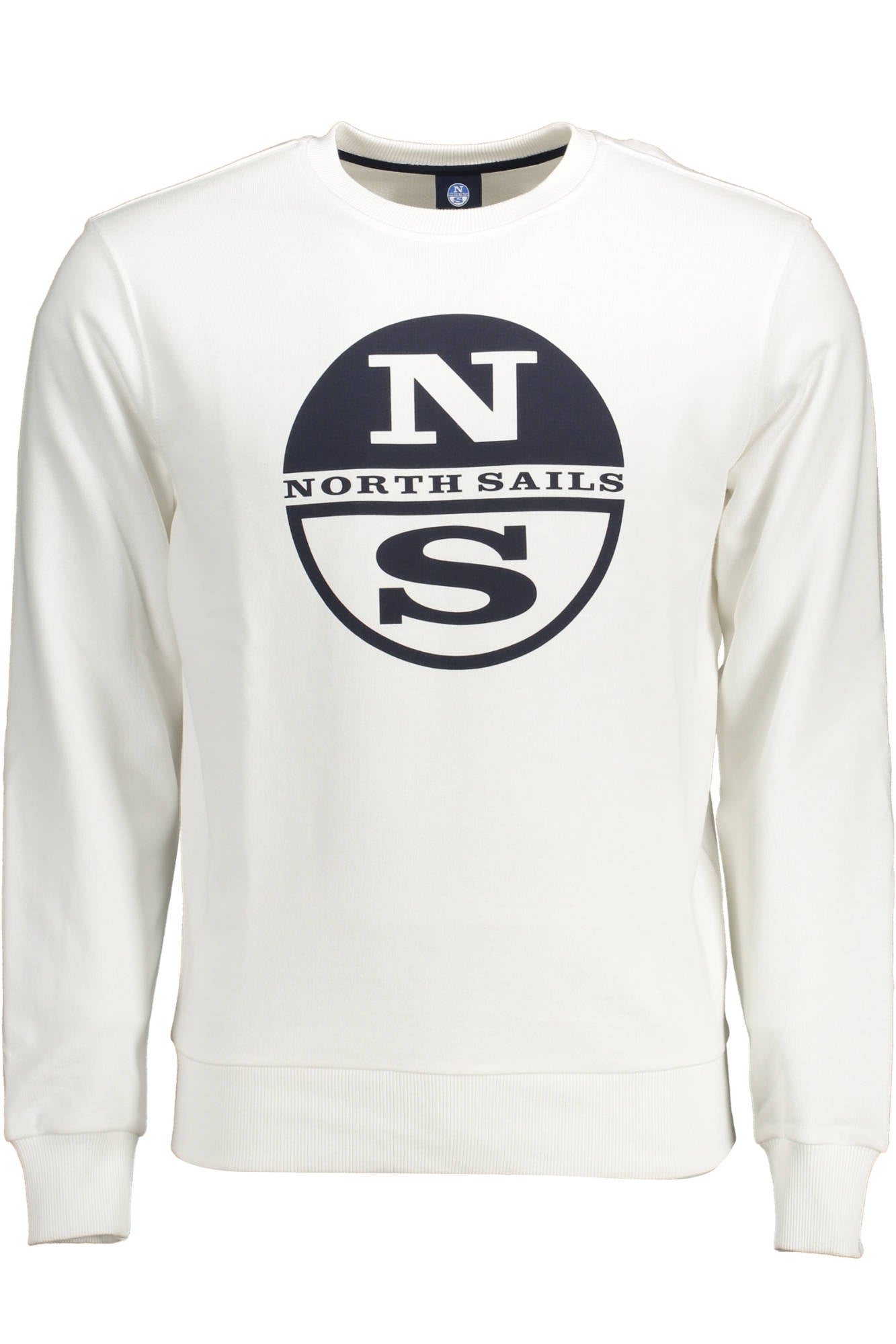 NORTH SAILS MEN'S ZIP-UP SWEATSHIRT WHITE 