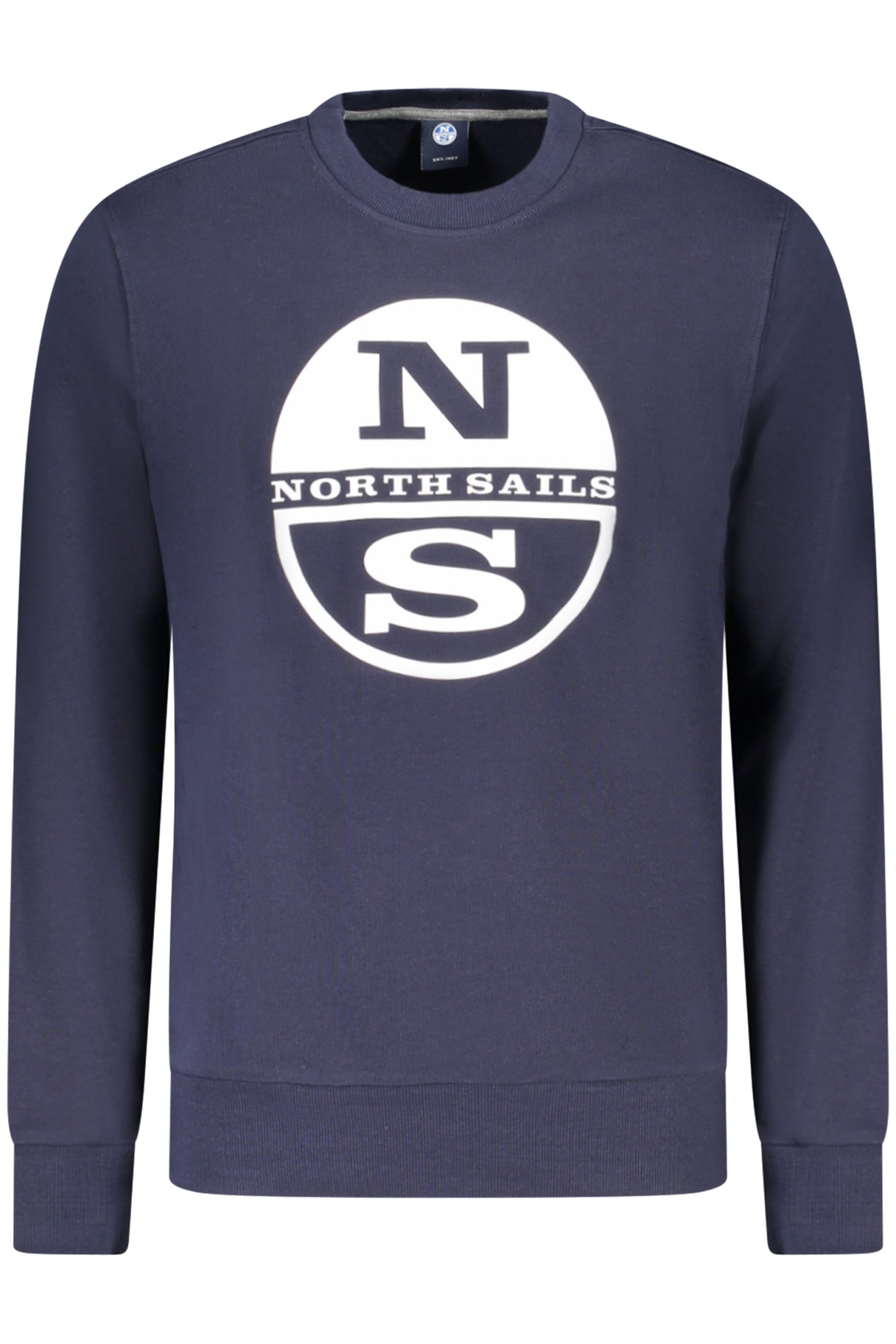 NORTH SAILS MEN'S BLUE ZIP-UP SWEATSHIRT 