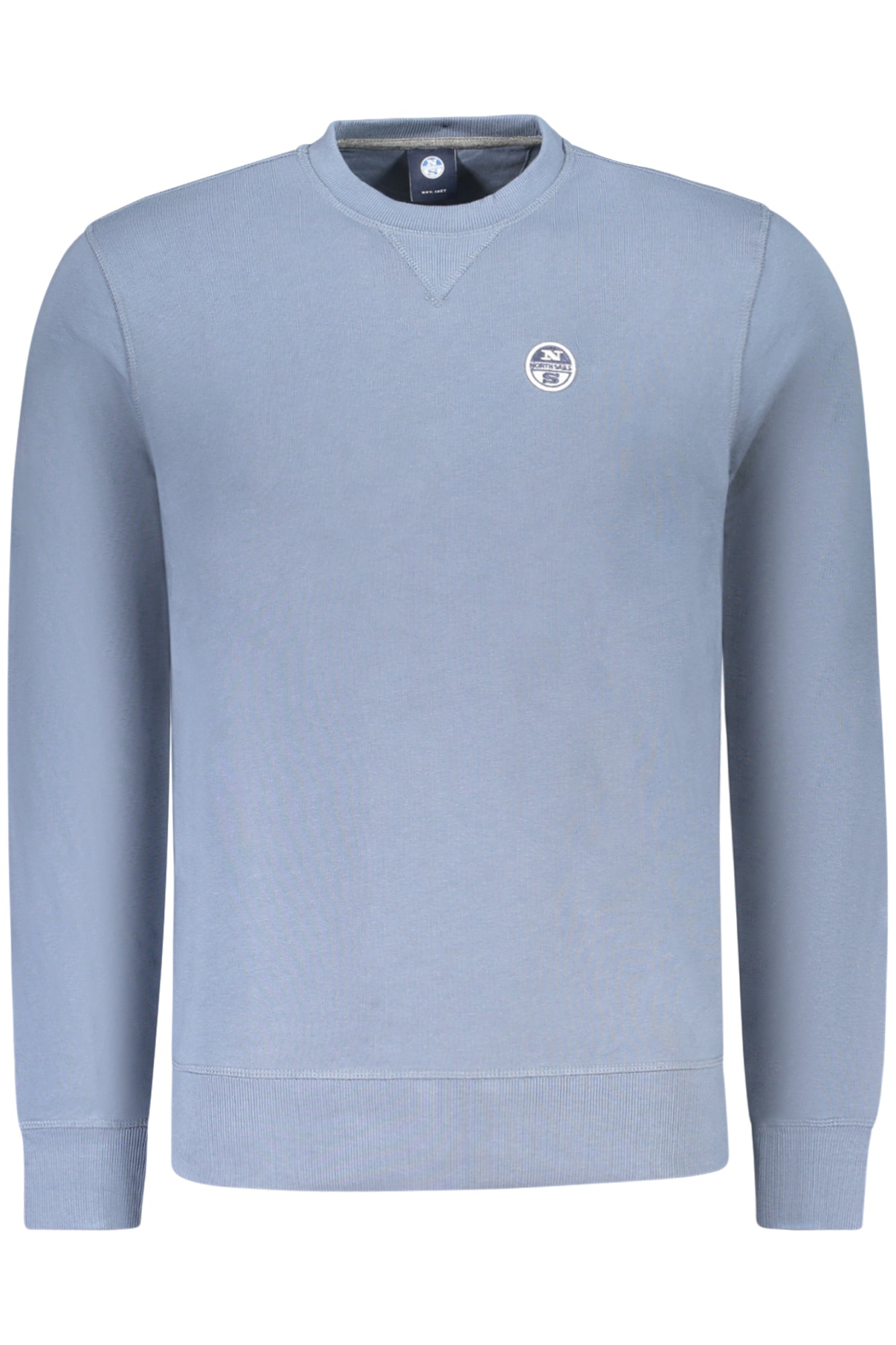 NORTH SAILS MEN'S BLUE ZIP-UP SWEATSHIRT 