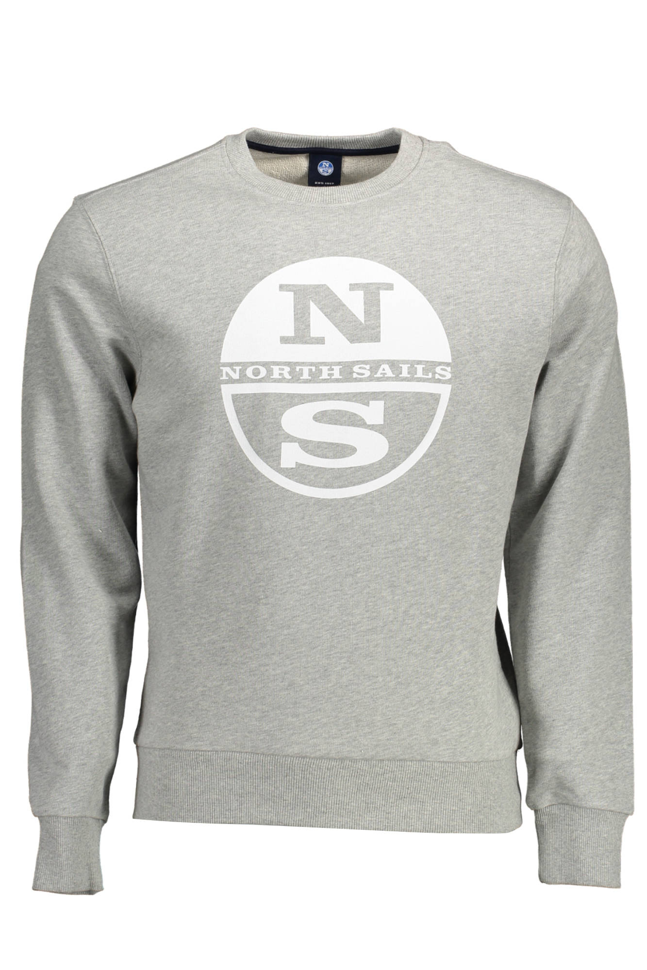 NORTH SAILS MEN'S ZIP-UP SWEATSHIRT, GREY 