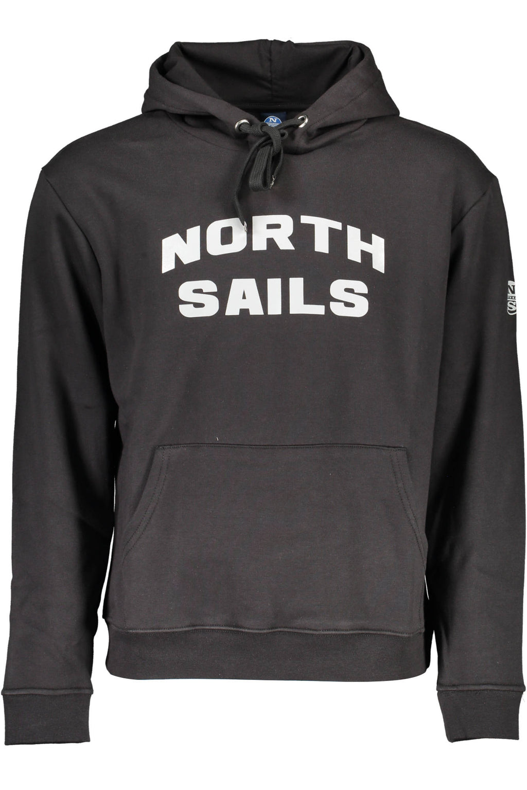 NORTH SAILS MEN'S BLACK ZIP-UP SWEATSHIRT 