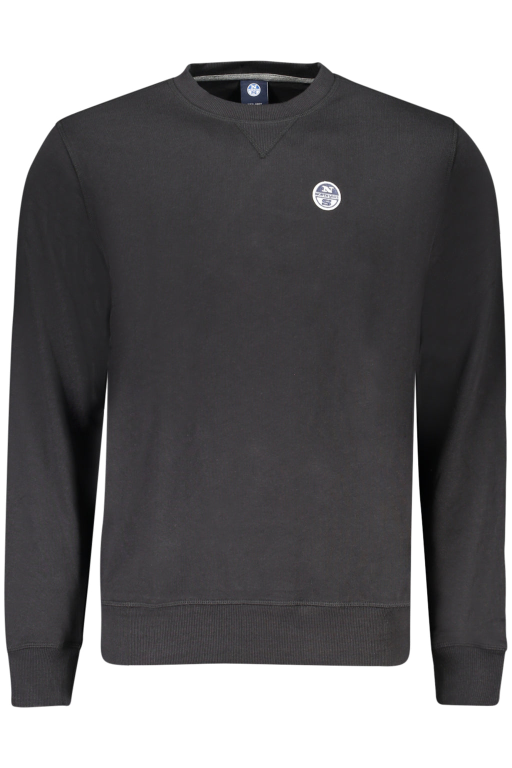 SUDADERA NEGRA CON CREMALLERA PARA HOMBRE NORTH SAILS 