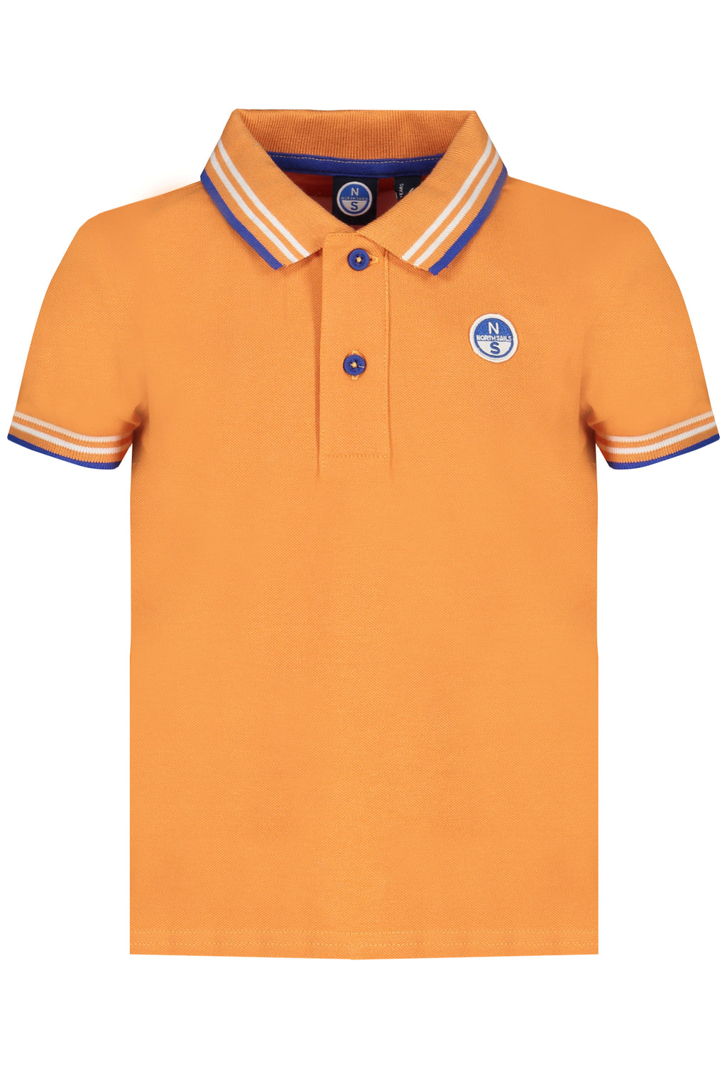 NORTH SAILS KIDS' SHORT-SLEEVE POLO SHIRT, ORANGE 