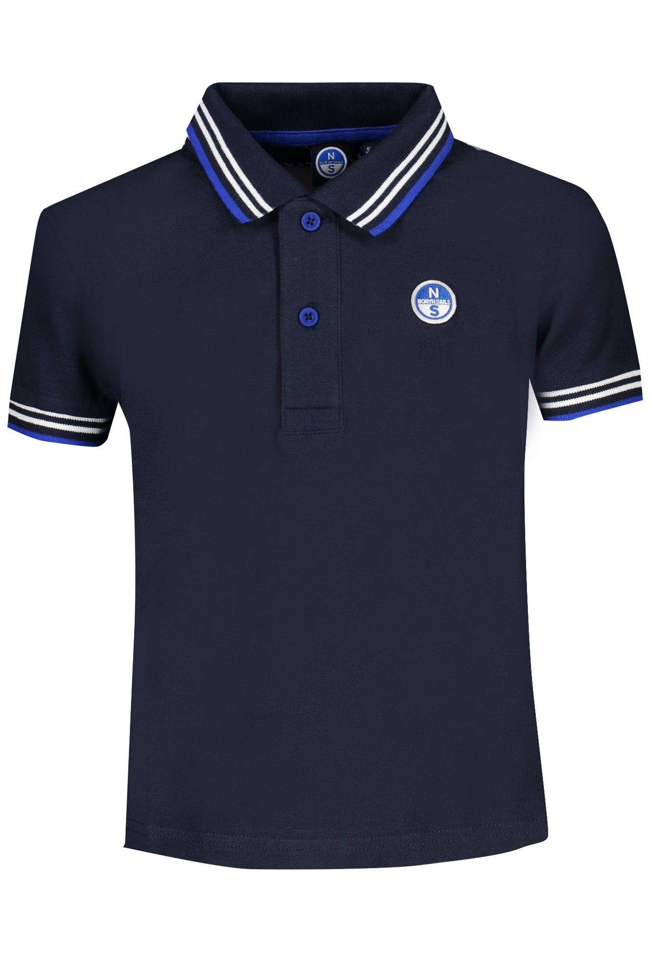 POLO DE MANGA CORTA PARA NIÑOS NORTH SAILS, AZUL 