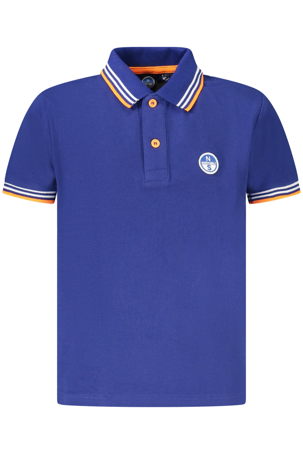 POLO DE MANGA CORTA PARA NIÑOS NORTH SAILS, AZUL 