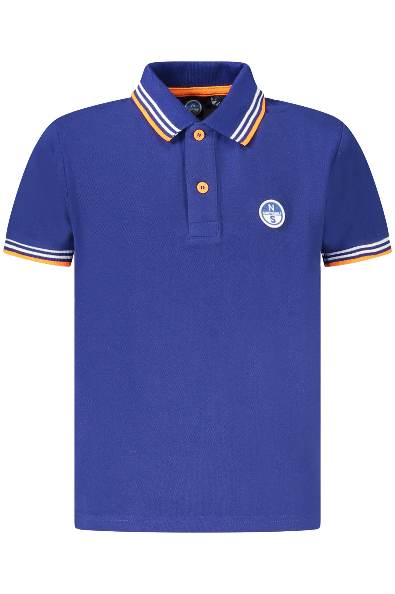 POLO DE MANGA CORTA PARA NIÑOS NORTH SAILS, AZUL 