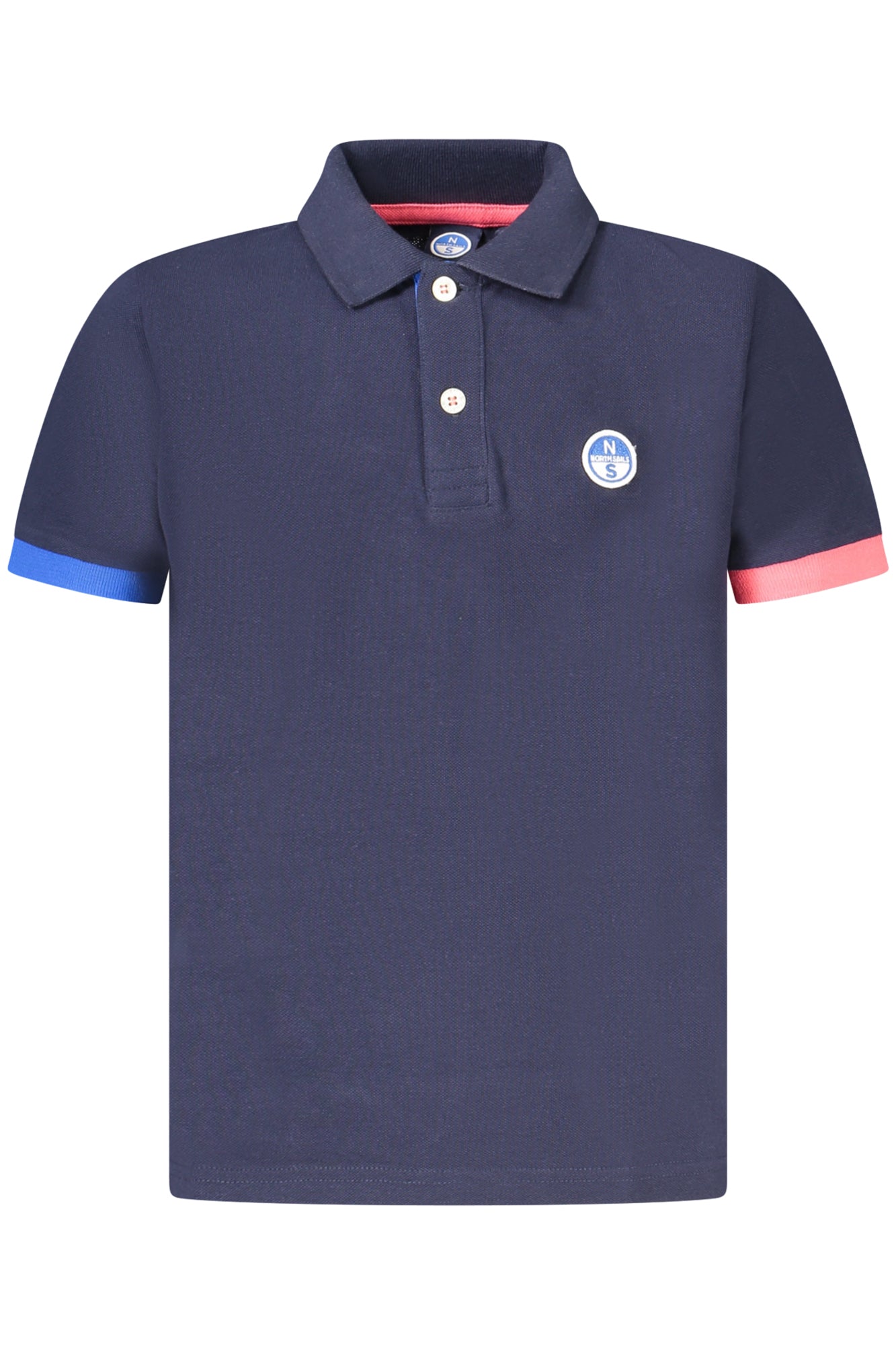 POLO DE MANGA CORTA PARA NIÑOS NORTH SAILS, AZUL 