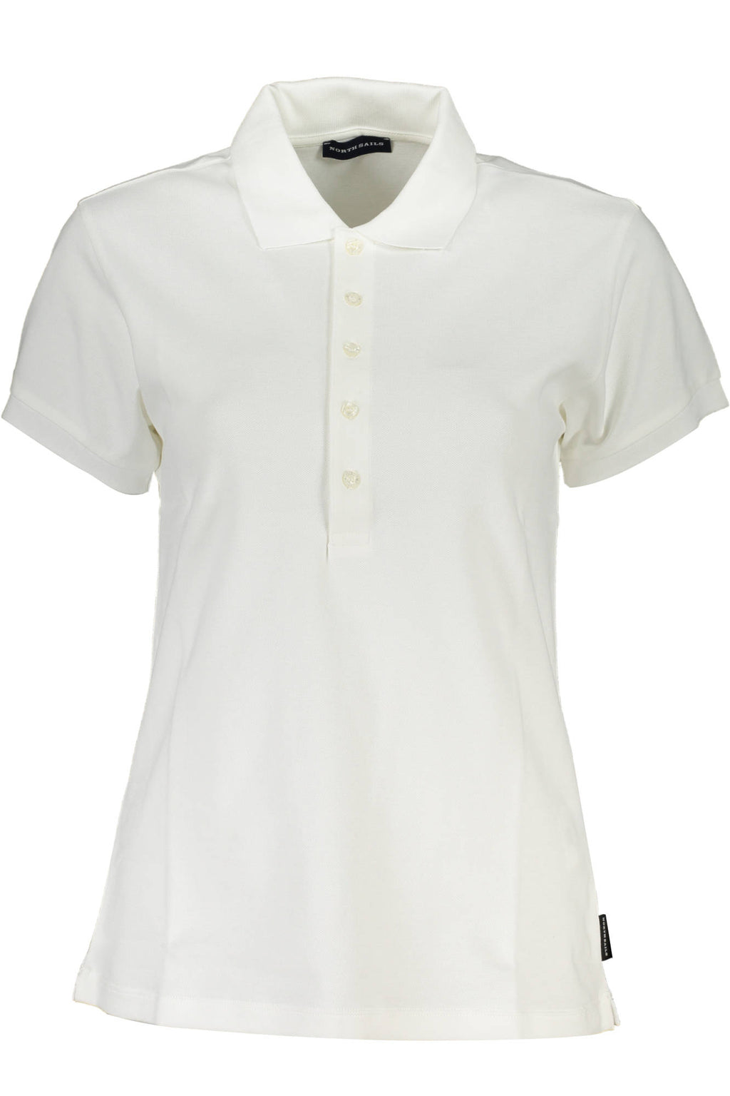 NORTH SAILS WOMEN'S SHORT-SLEEVE POLO SHIRT WHITE 