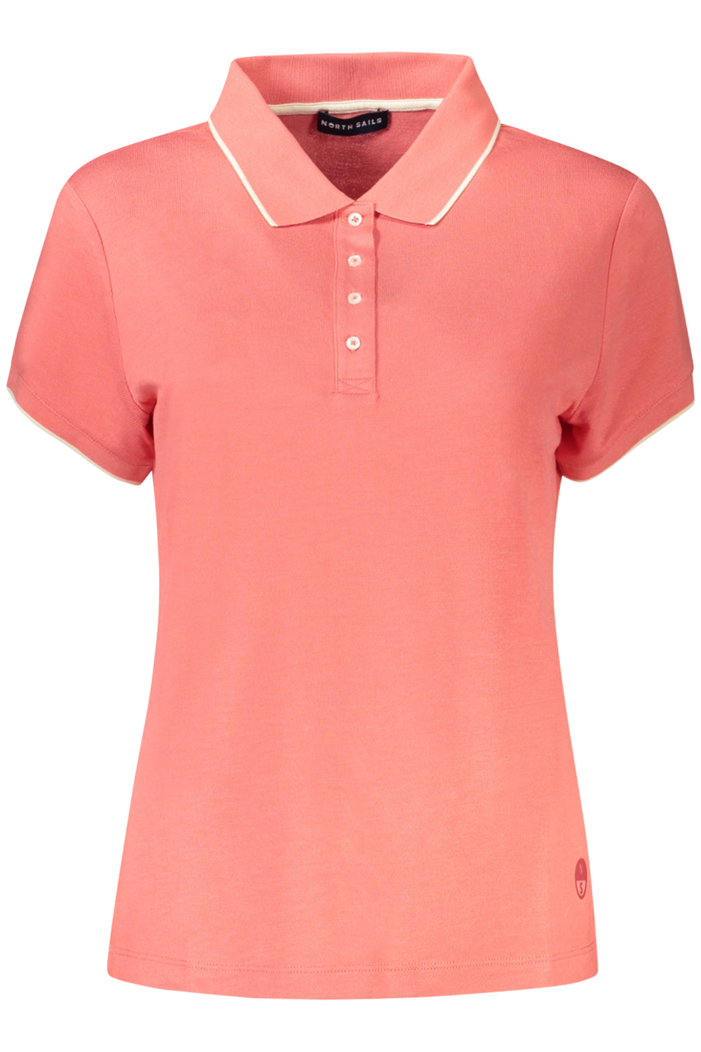 POLO DE MANGA CORTA PARA MUJER NORTH SAILS, ROSA 
