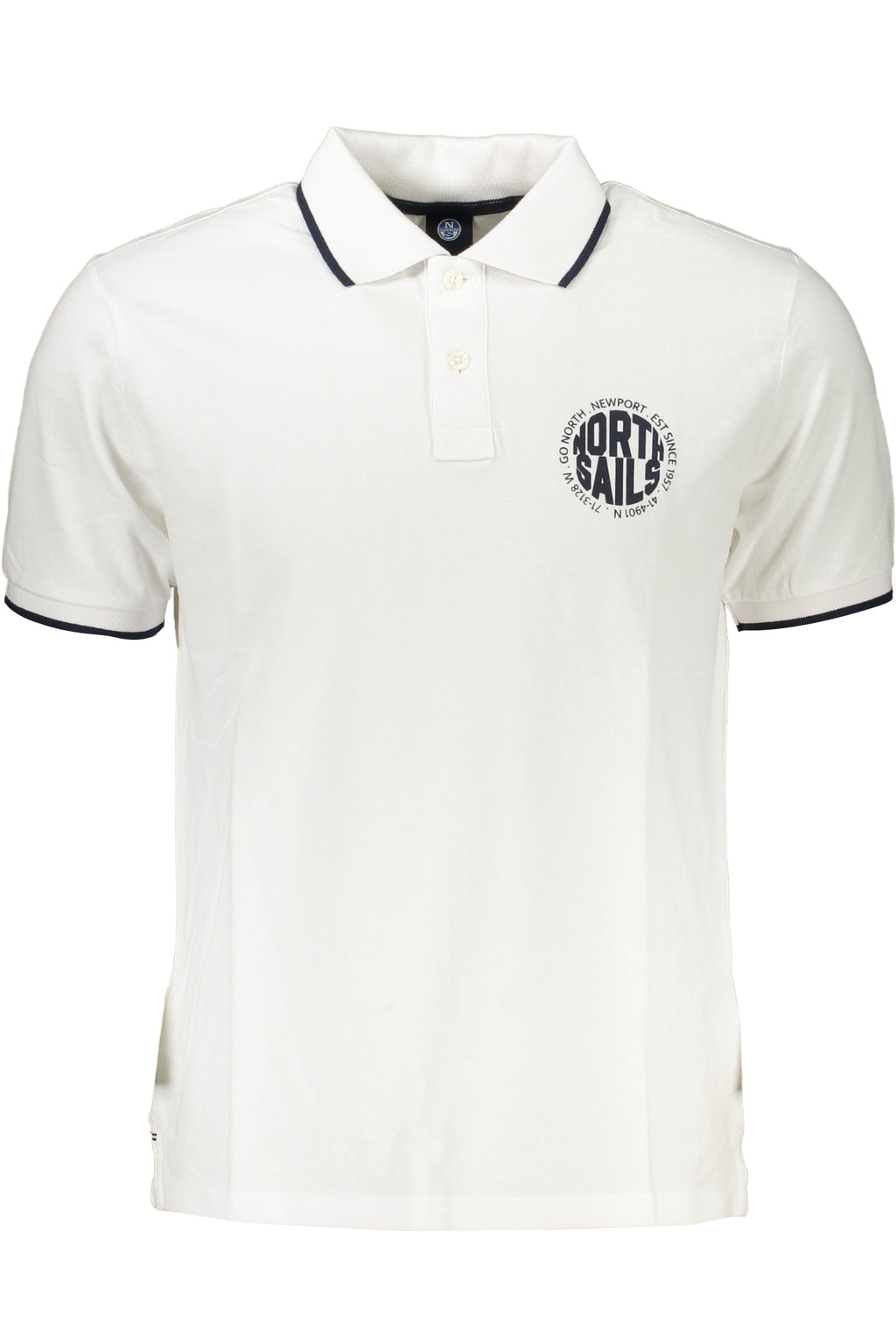 POLO DE MANGA CORTA PARA HOMBRE NORTH SAILS BLANCO 