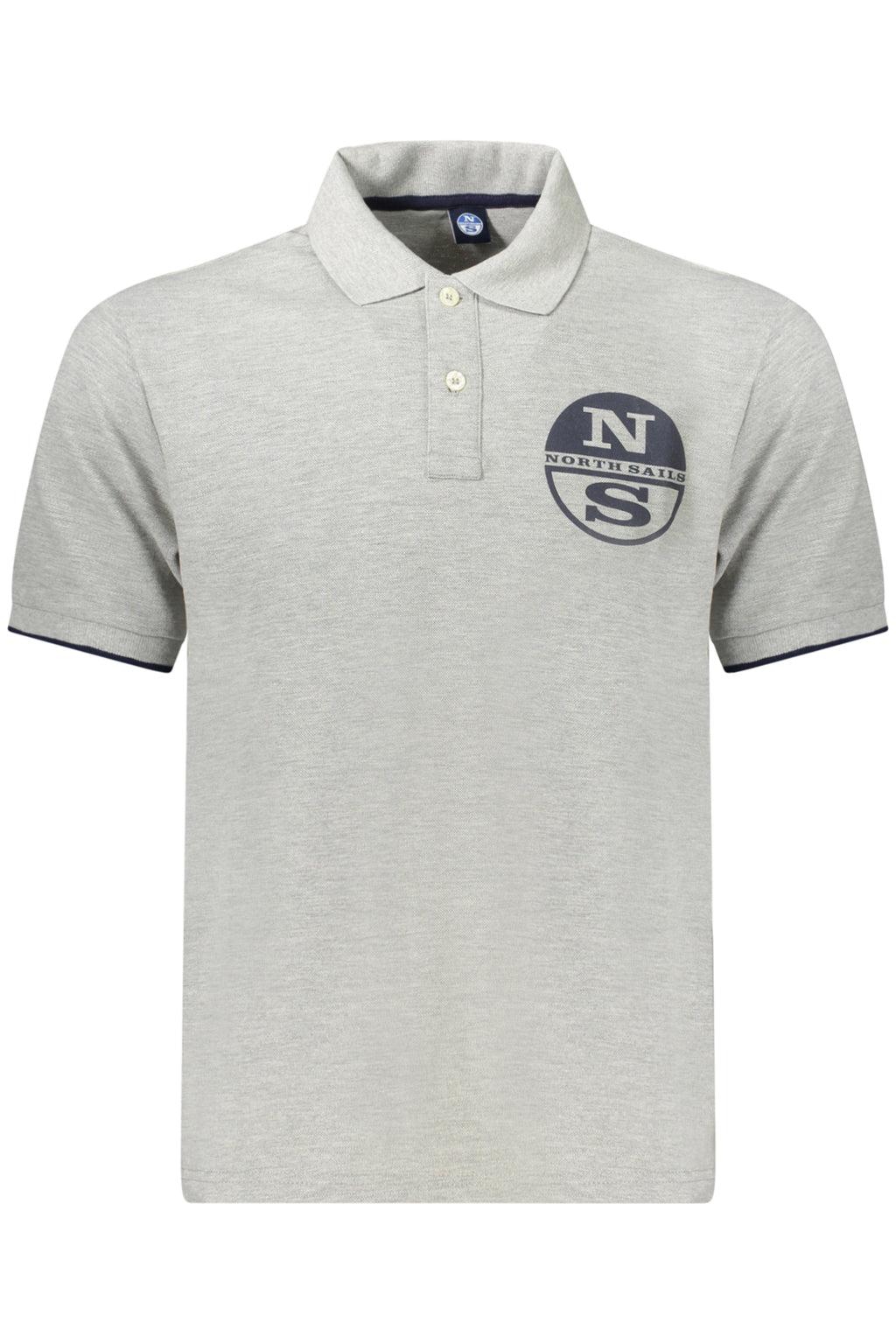 POLO DE MANGA CORTA NORTH SAILS PARA HOMBRE, GRIS 