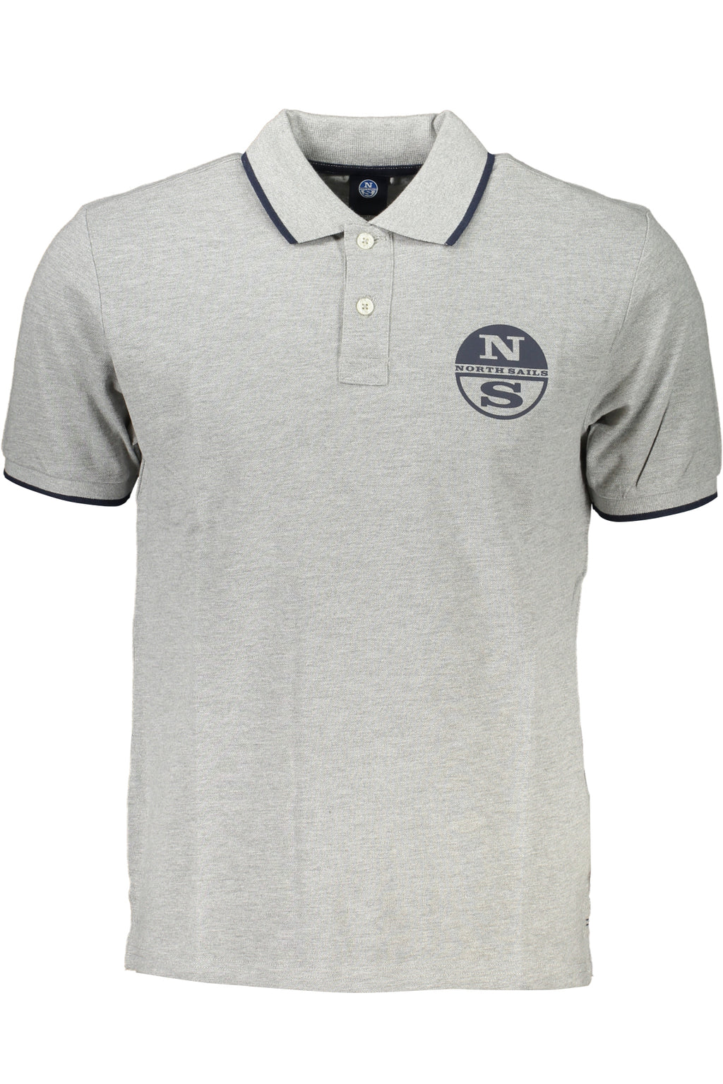 POLO DE MANGA CORTA NORTH SAILS PARA HOMBRE, GRIS 