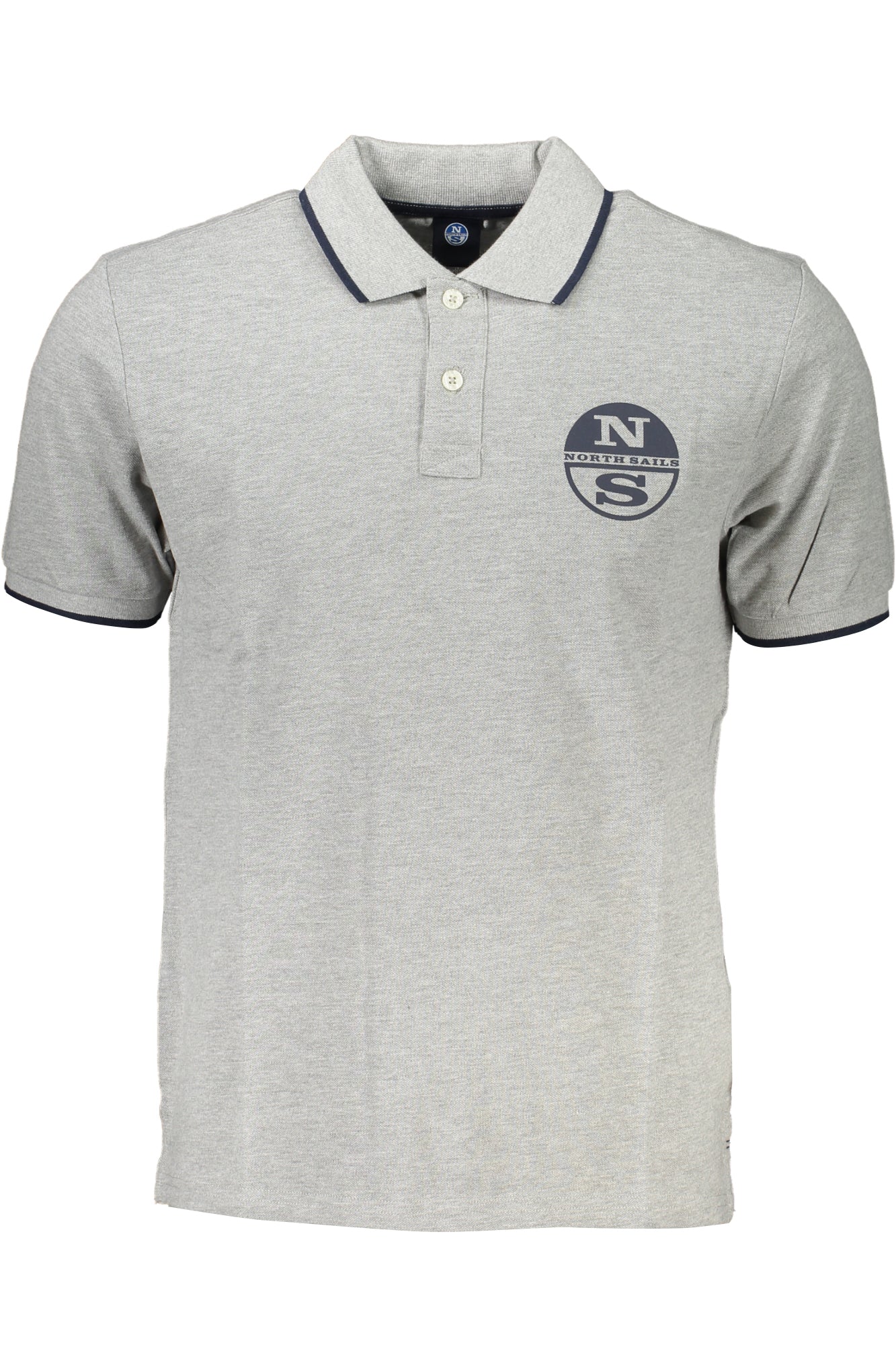 POLO DE MANGA CORTA NORTH SAILS PARA HOMBRE, GRIS 