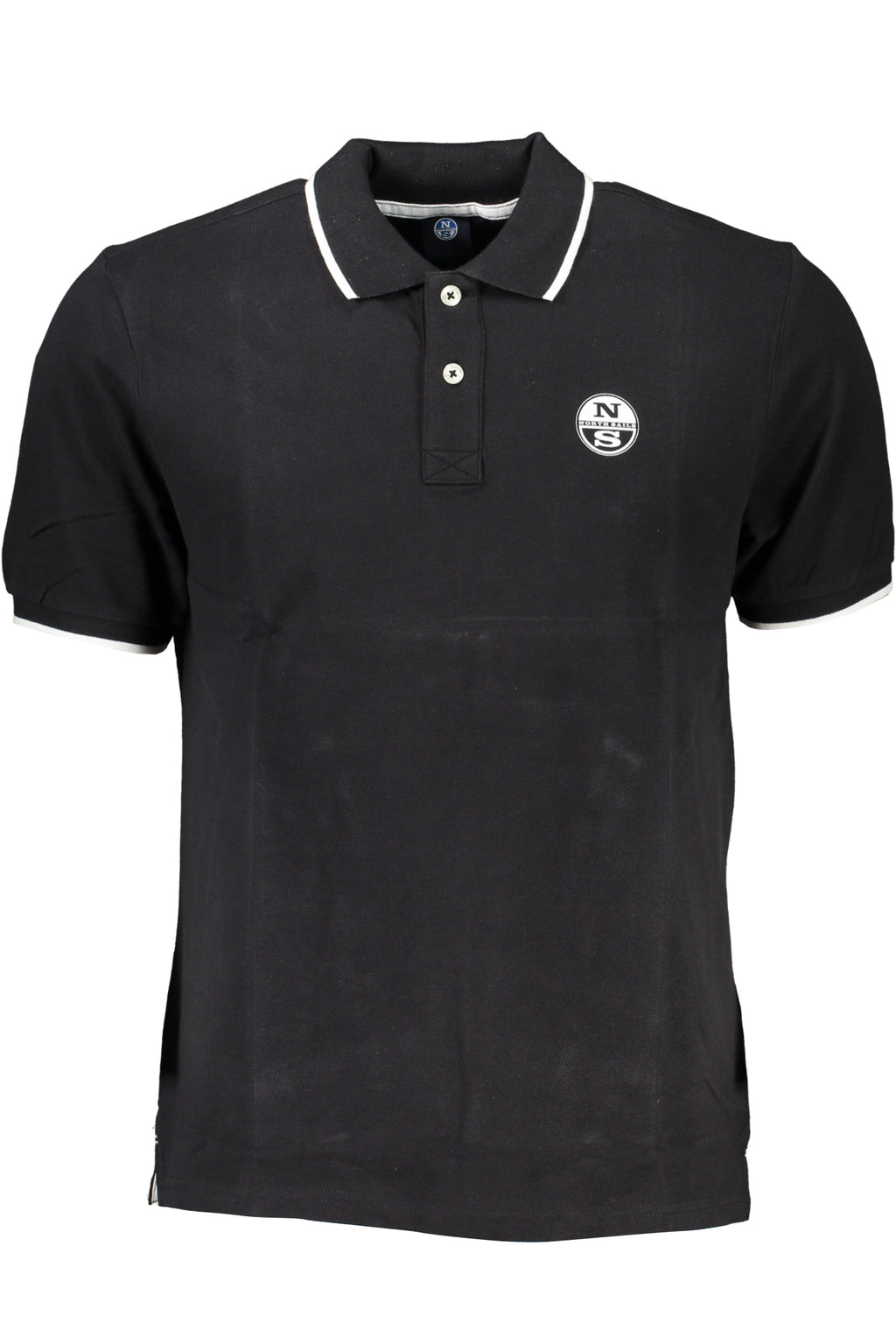 POLO DE MANGA CORTA PARA HOMBRE NORTH SAILS, NEGRO 