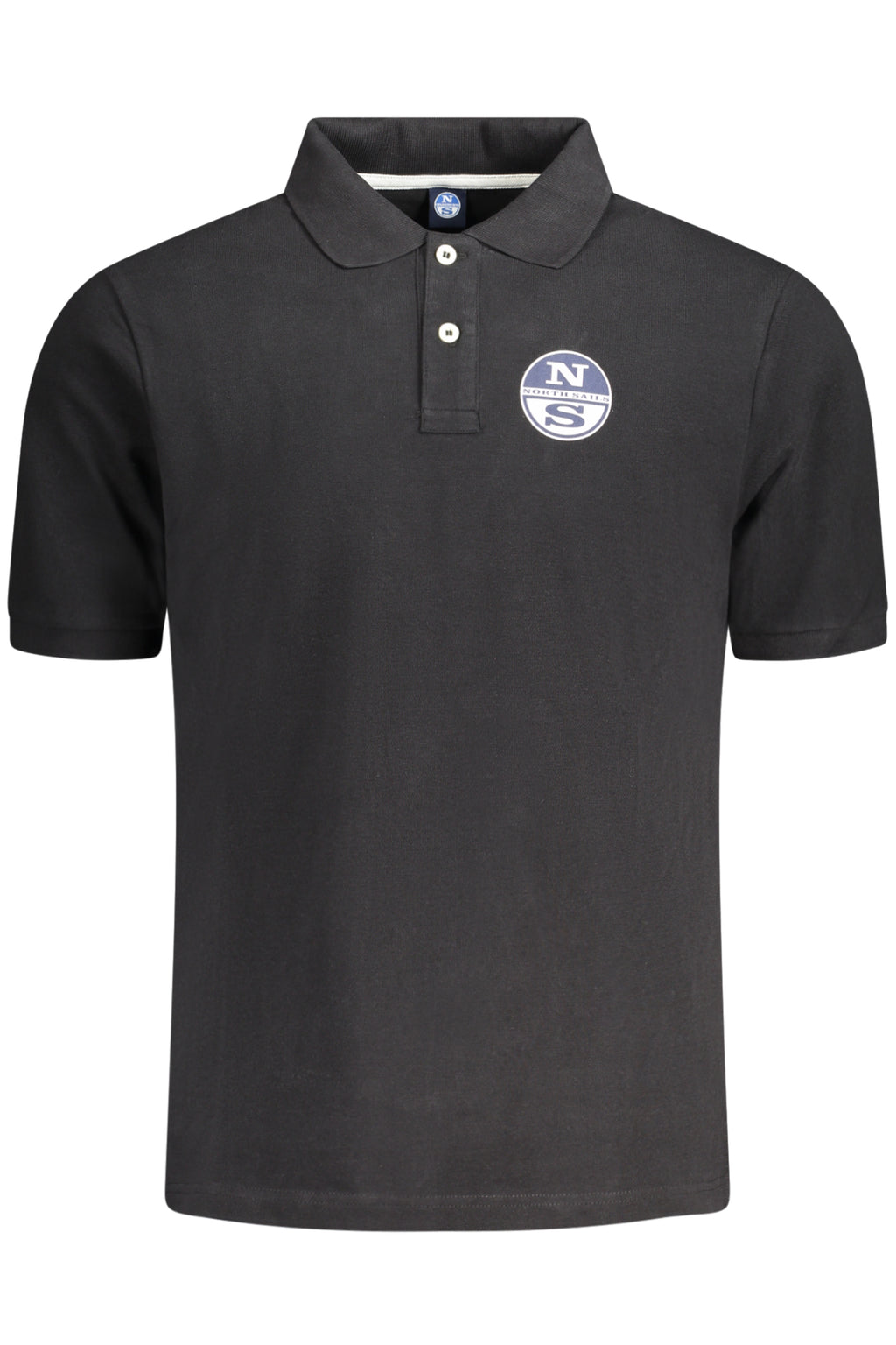 POLO DE MANGA CORTA PARA HOMBRE NORTH SAILS, NEGRO 