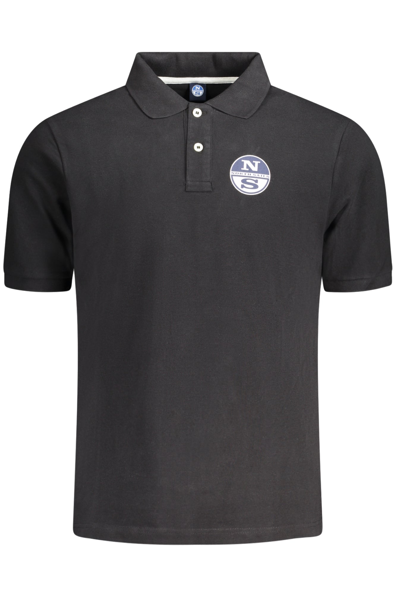 POLO DE MANGA CORTA PARA HOMBRE NORTH SAILS, NEGRO 