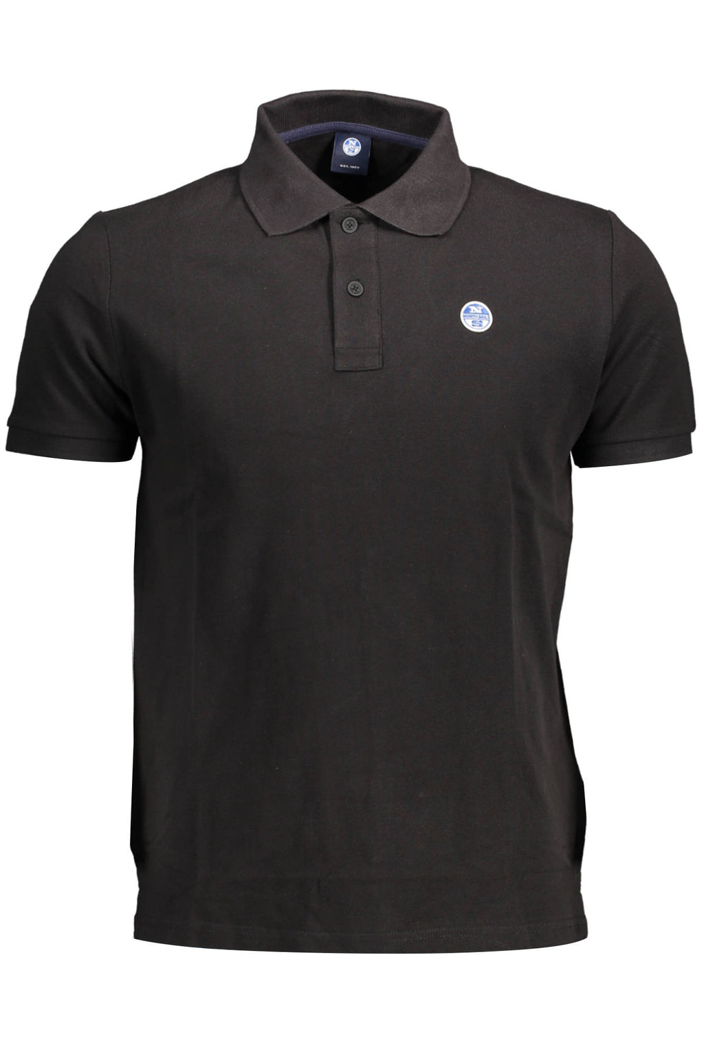 POLO DE MANGA CORTA PARA HOMBRE NORTH SAILS, NEGRO 