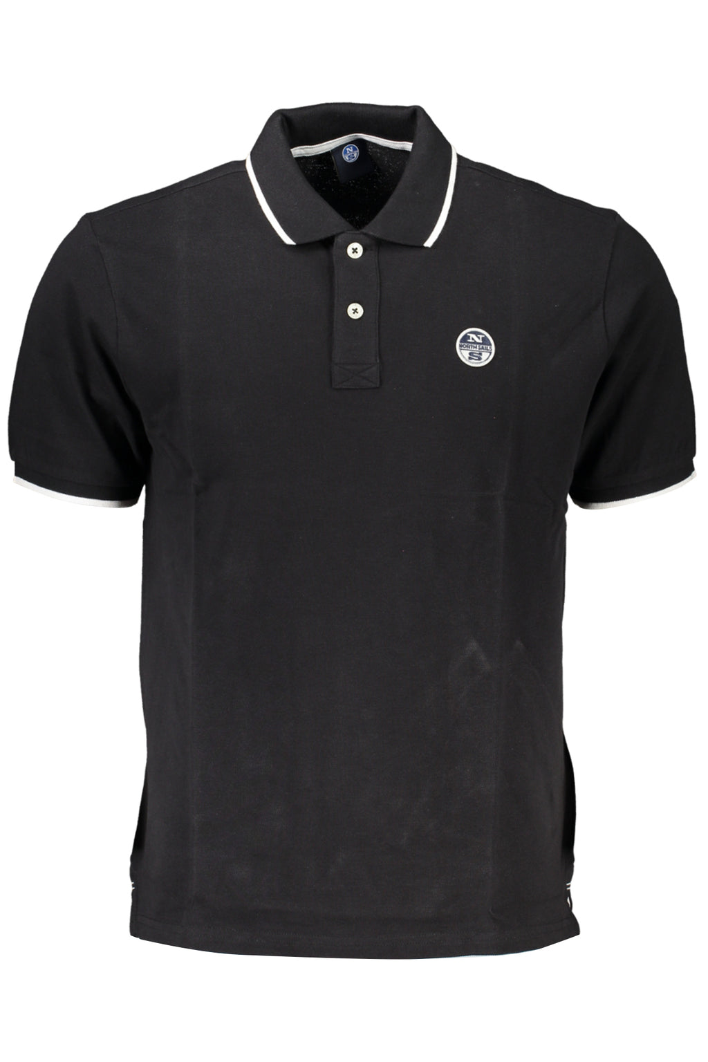 POLO DE MANGA CORTA PARA HOMBRE NORTH SAILS, NEGRO 