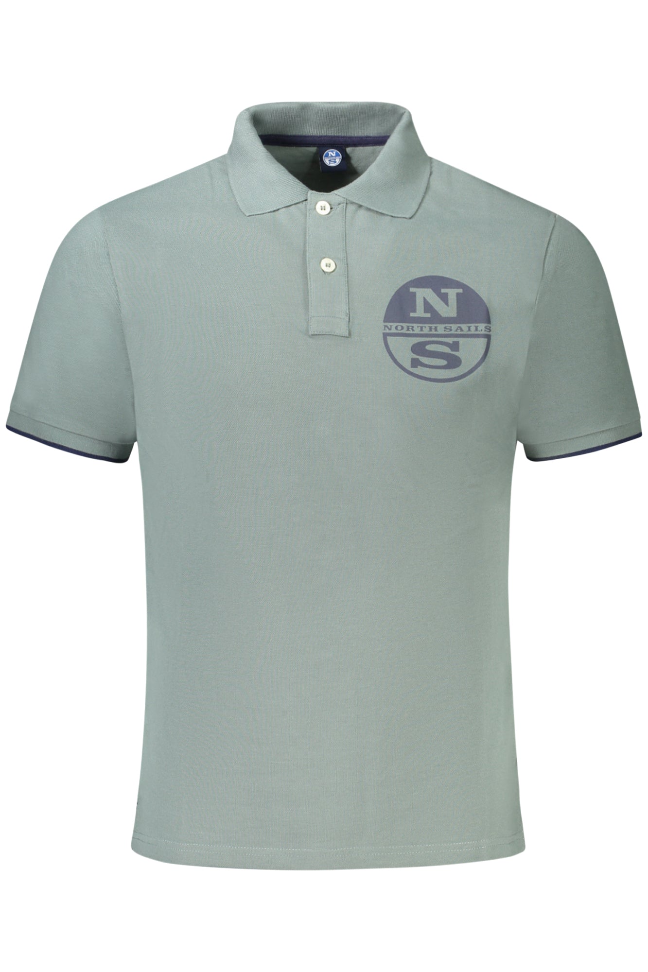 POLO DE MANGA CORTA PARA HOMBRE NORTH SAILS, VERDE 
