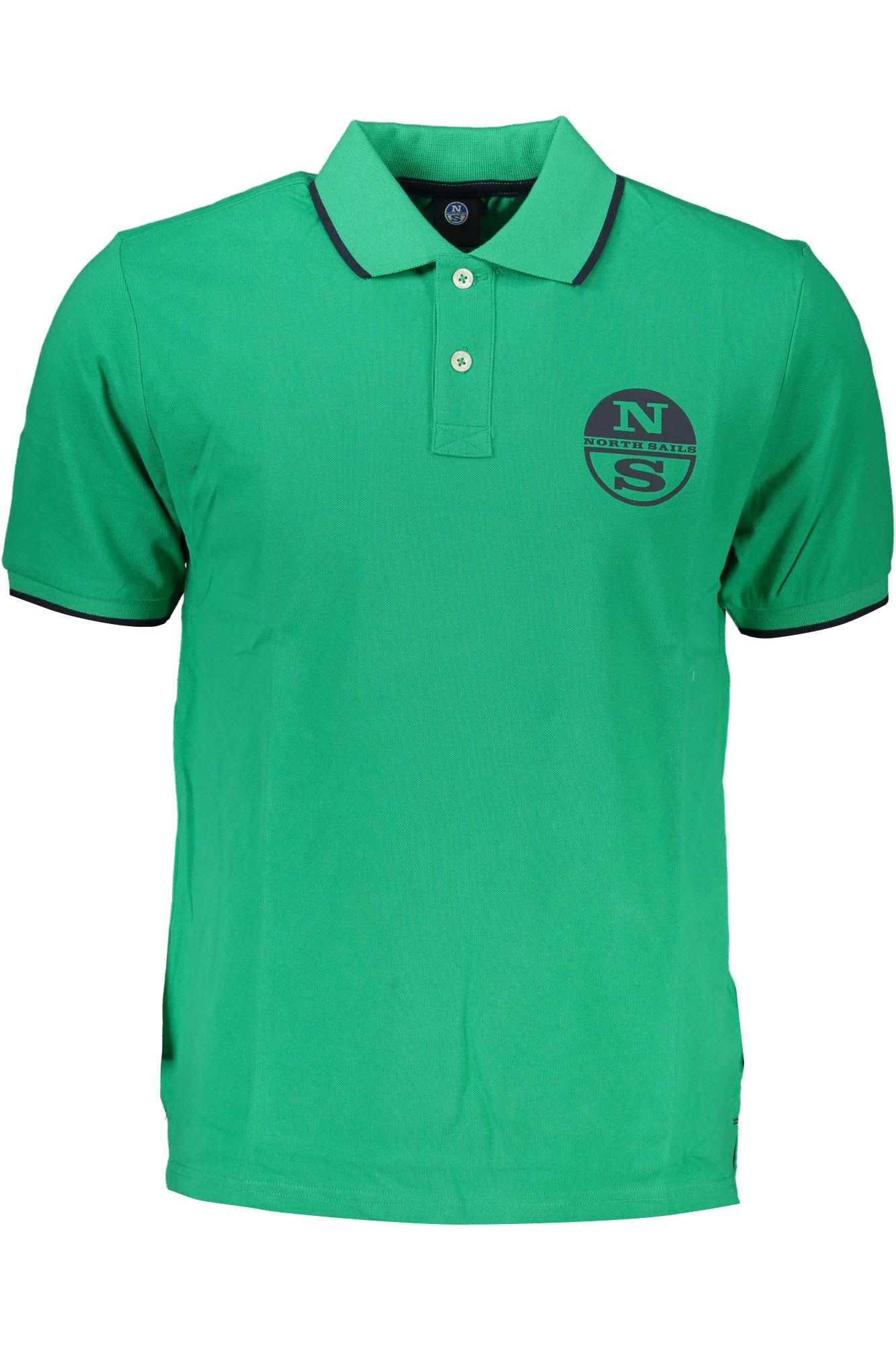 POLO DE MANGA CORTA PARA HOMBRE NORTH SAILS, VERDE 