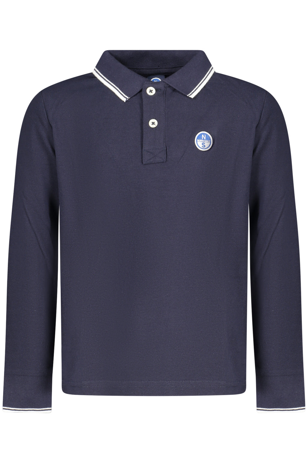 POLO DE MANGA LARGA PARA NIÑOS NORTH SAILS, AZUL 