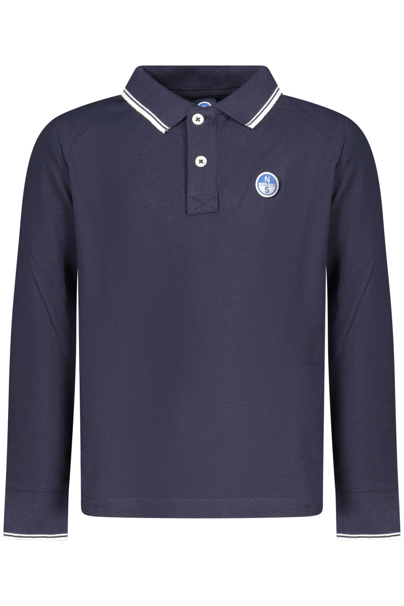 POLO DE MANGA LARGA PARA NIÑOS NORTH SAILS, AZUL 