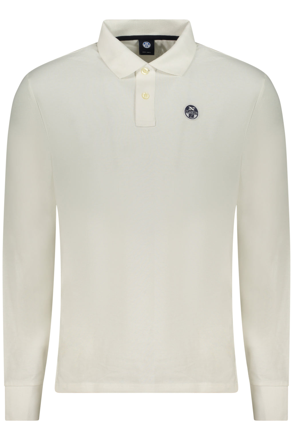 NORTH SAILS POLO MANICHE LUNGHE UOMO BIANCO